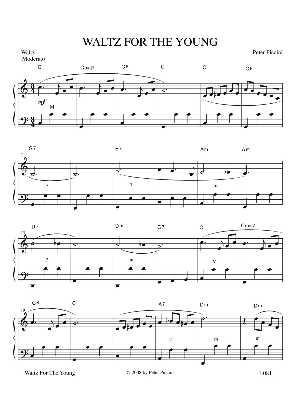 Waltz for the Young