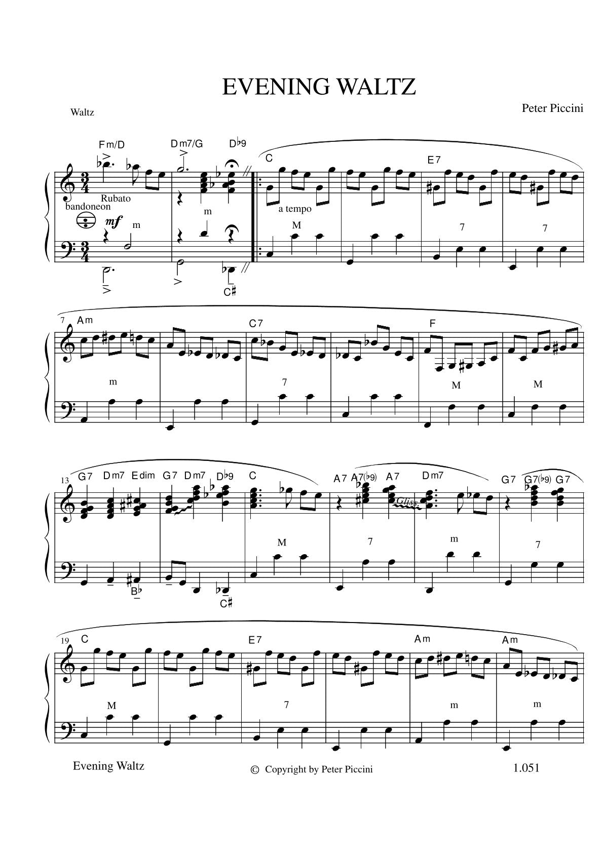 Evening Waltz