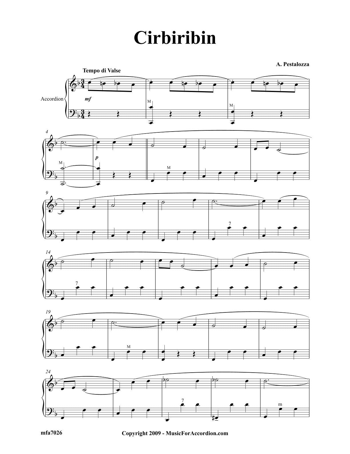 Cirbiribin (Solo)