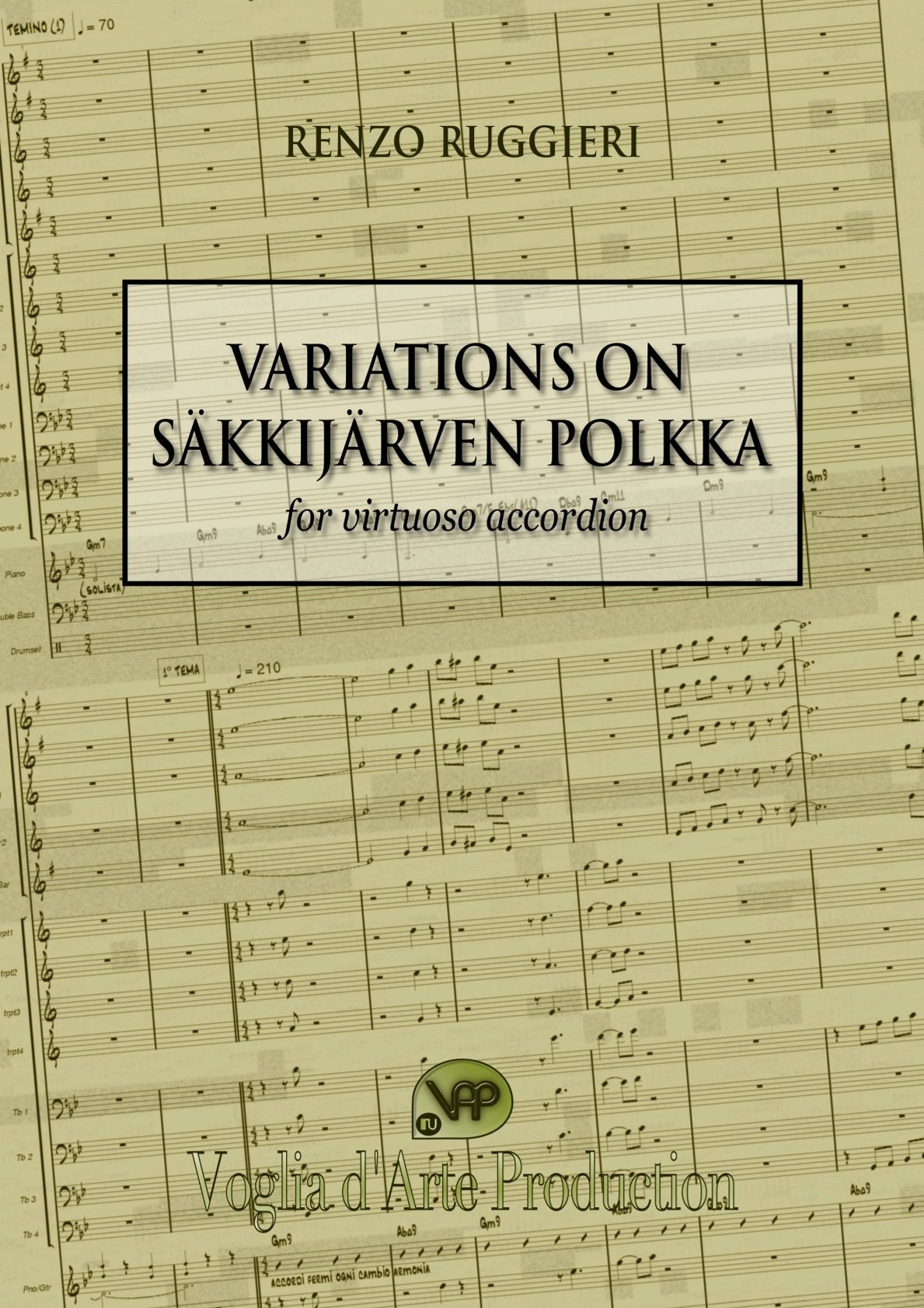 Variations on Sakkijarven Polka (solo)
