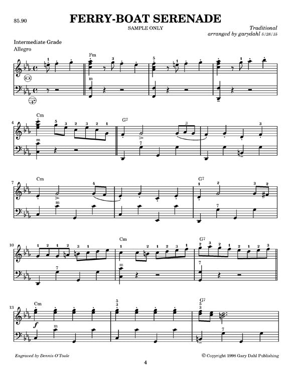 Polka eBook accordion arrangements by Gary Dahl