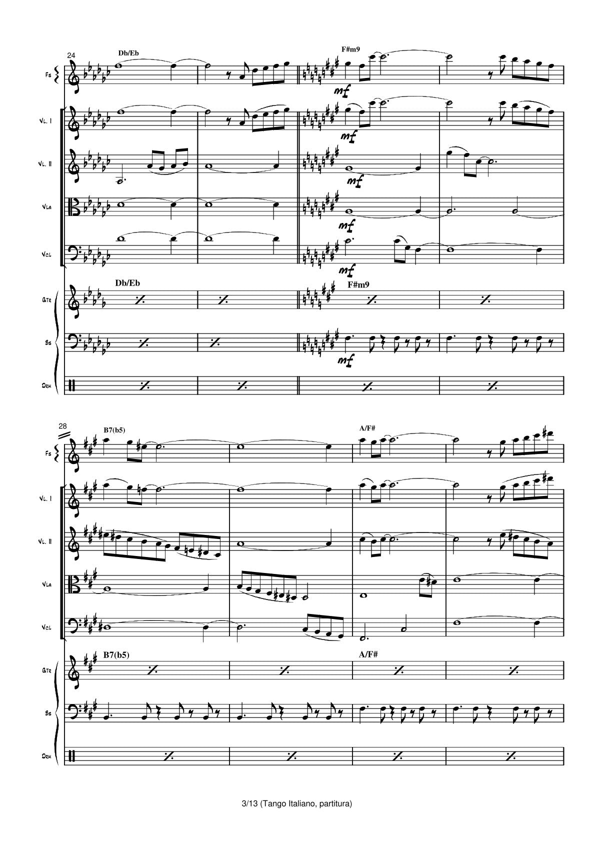 Tango Italiano (5 different ensembles in 1 book)