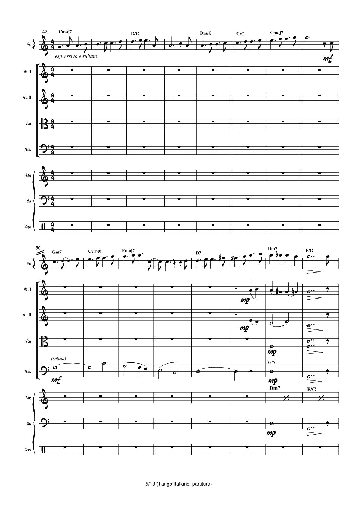 Tango Italiano (5 different ensembles in 1 book)