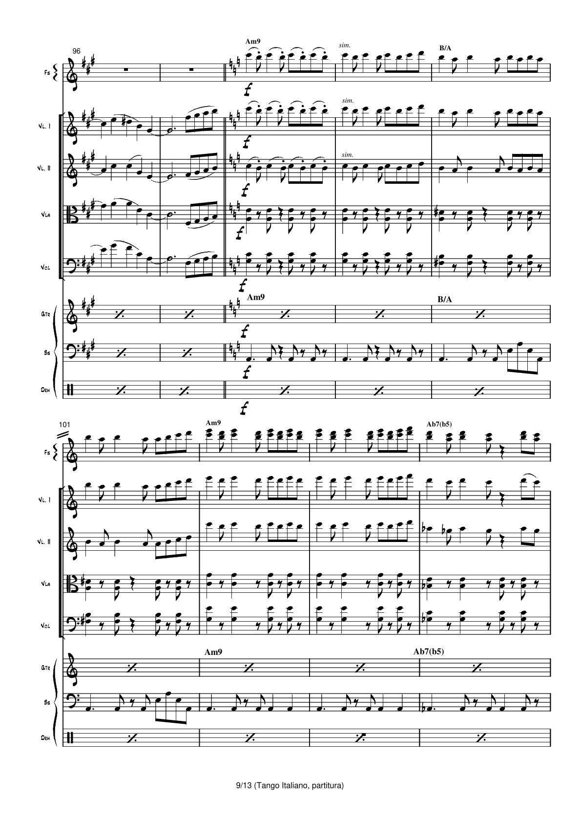 Tango Italiano (5 different ensembles in 1 book)