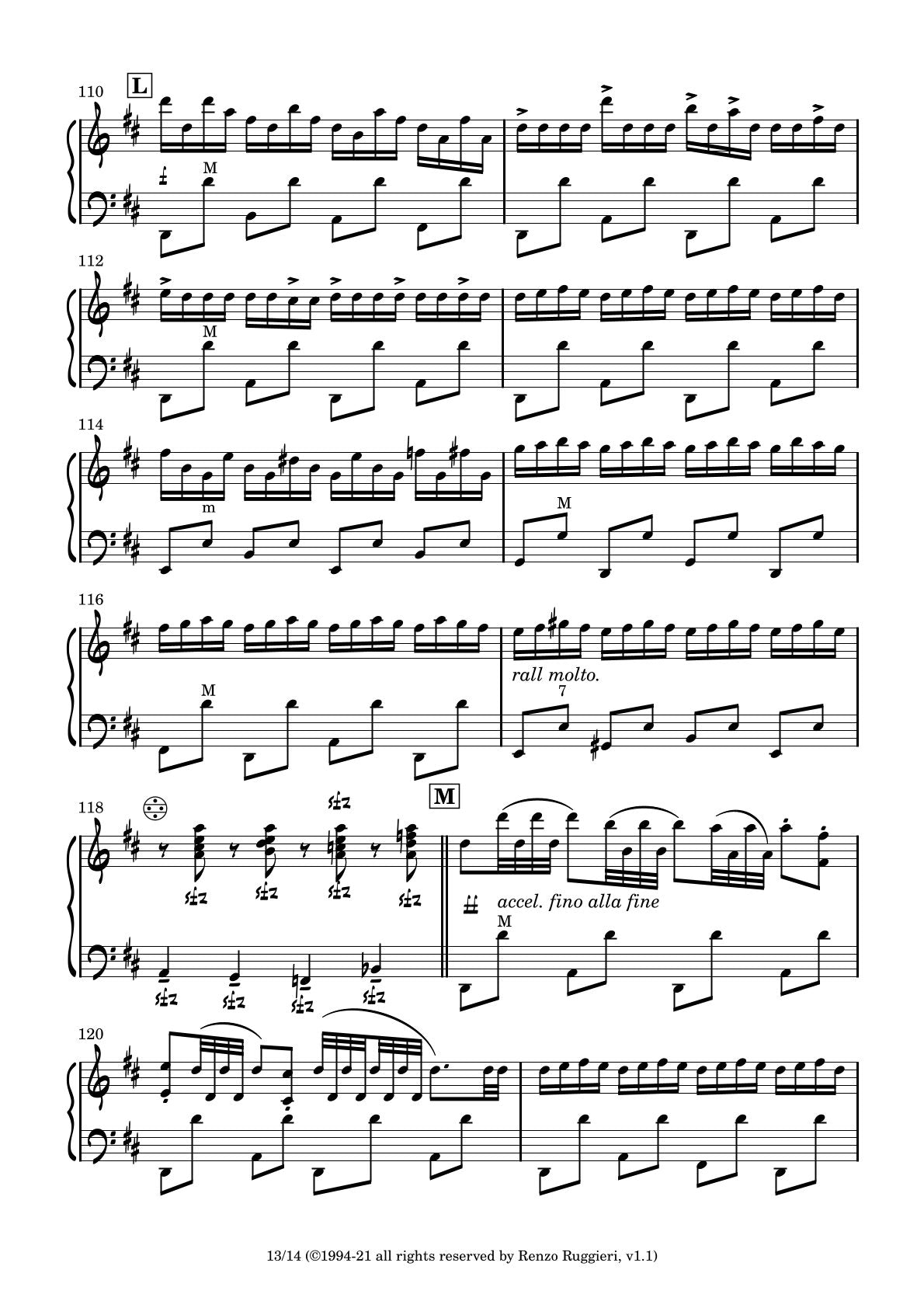 Tournee arrangements & compositions:
