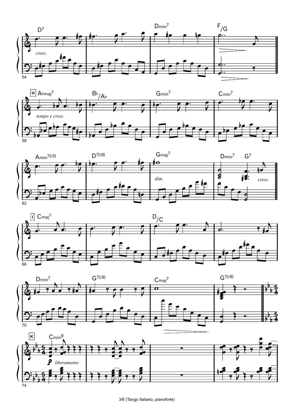 Tango Italiano (5 different ensembles in 1 book)