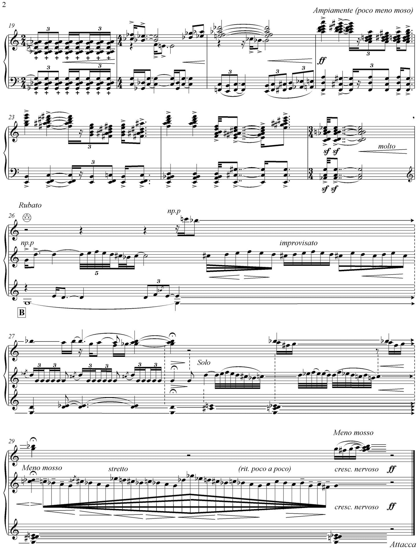 Preludio and Toccata