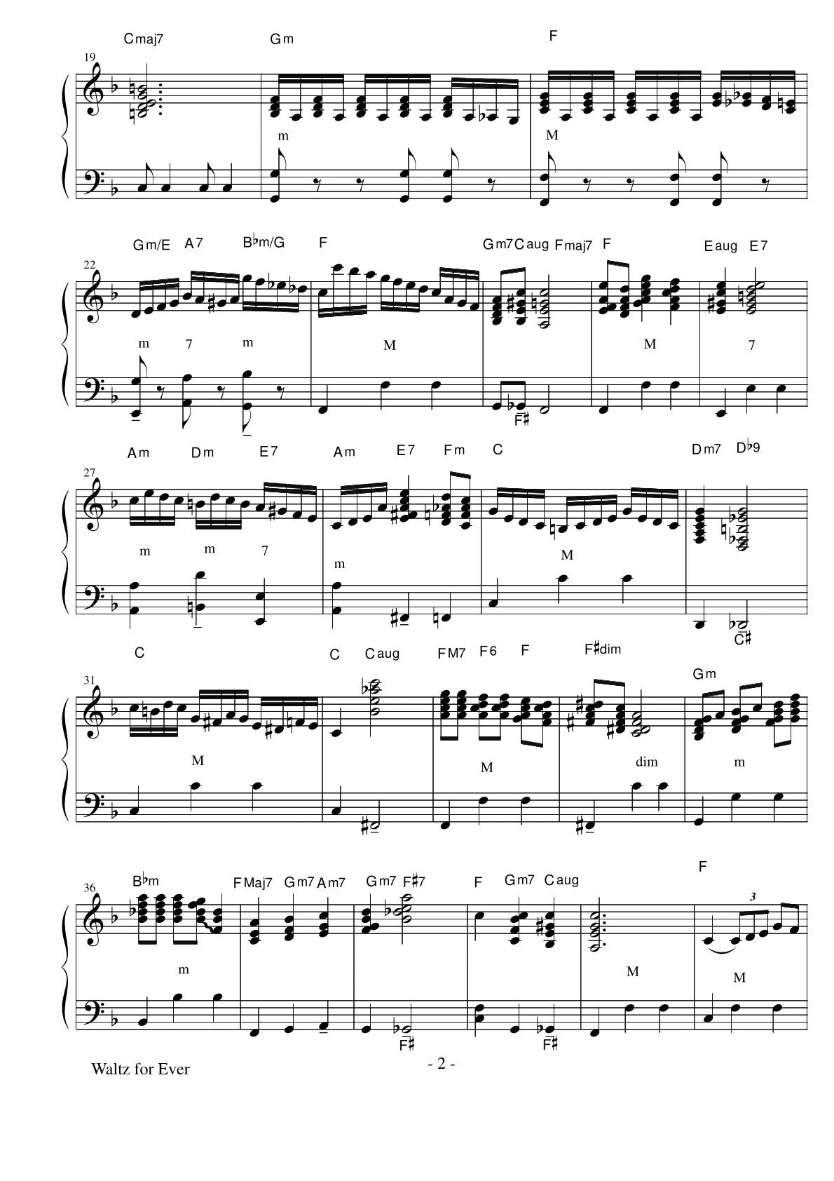 Waltz for ever