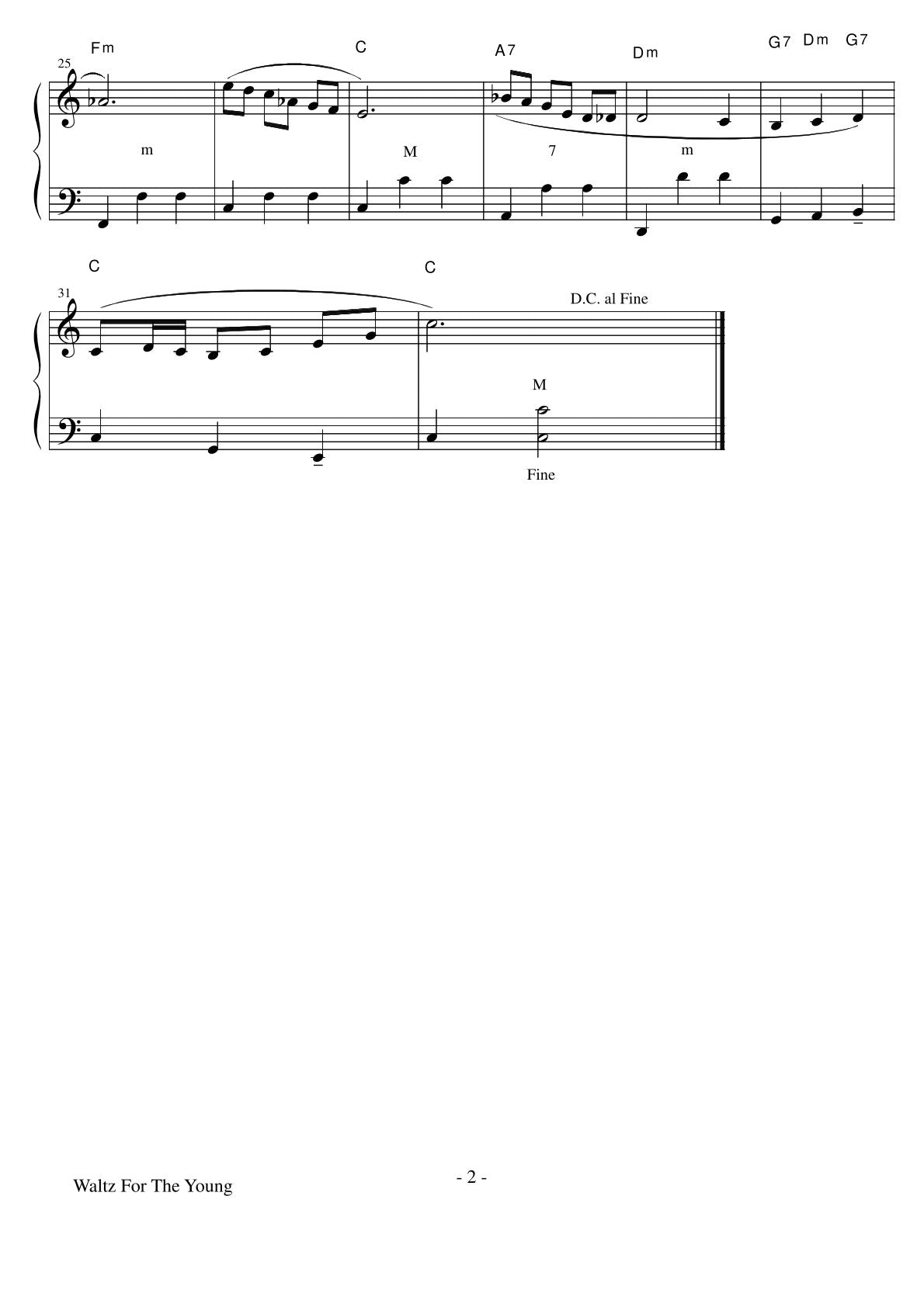 Waltz for the Young