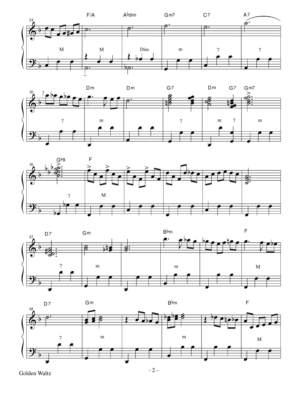 Golden Waltz