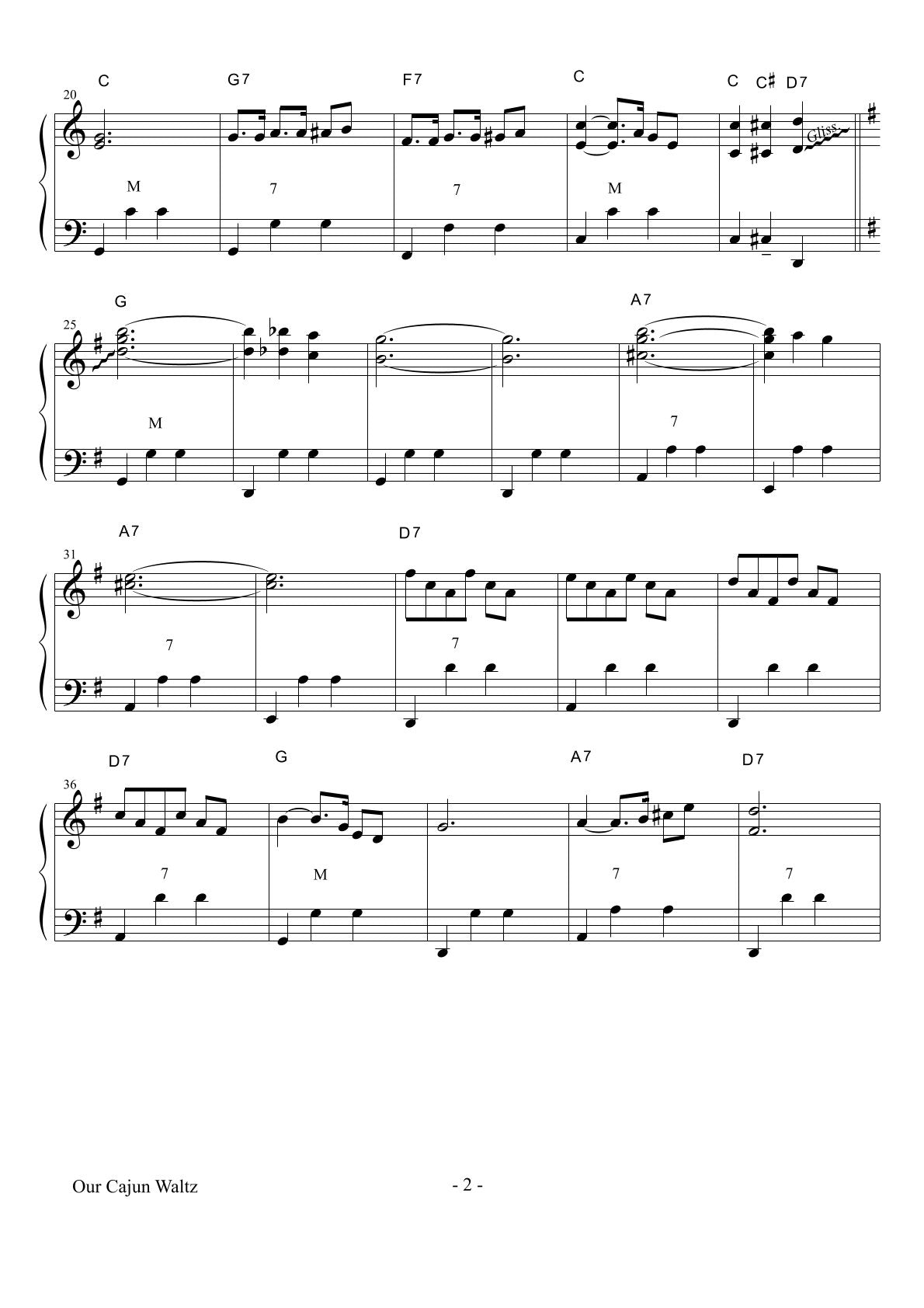 Our Cajun Waltz
