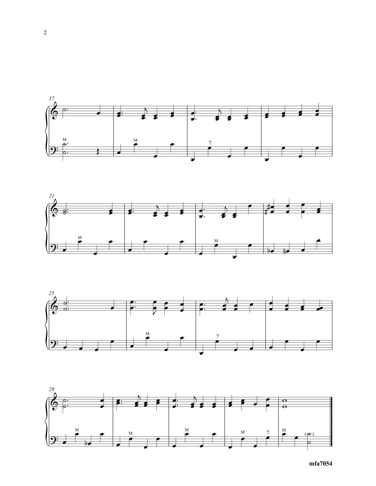 America, The Beautiful (Medium Version)