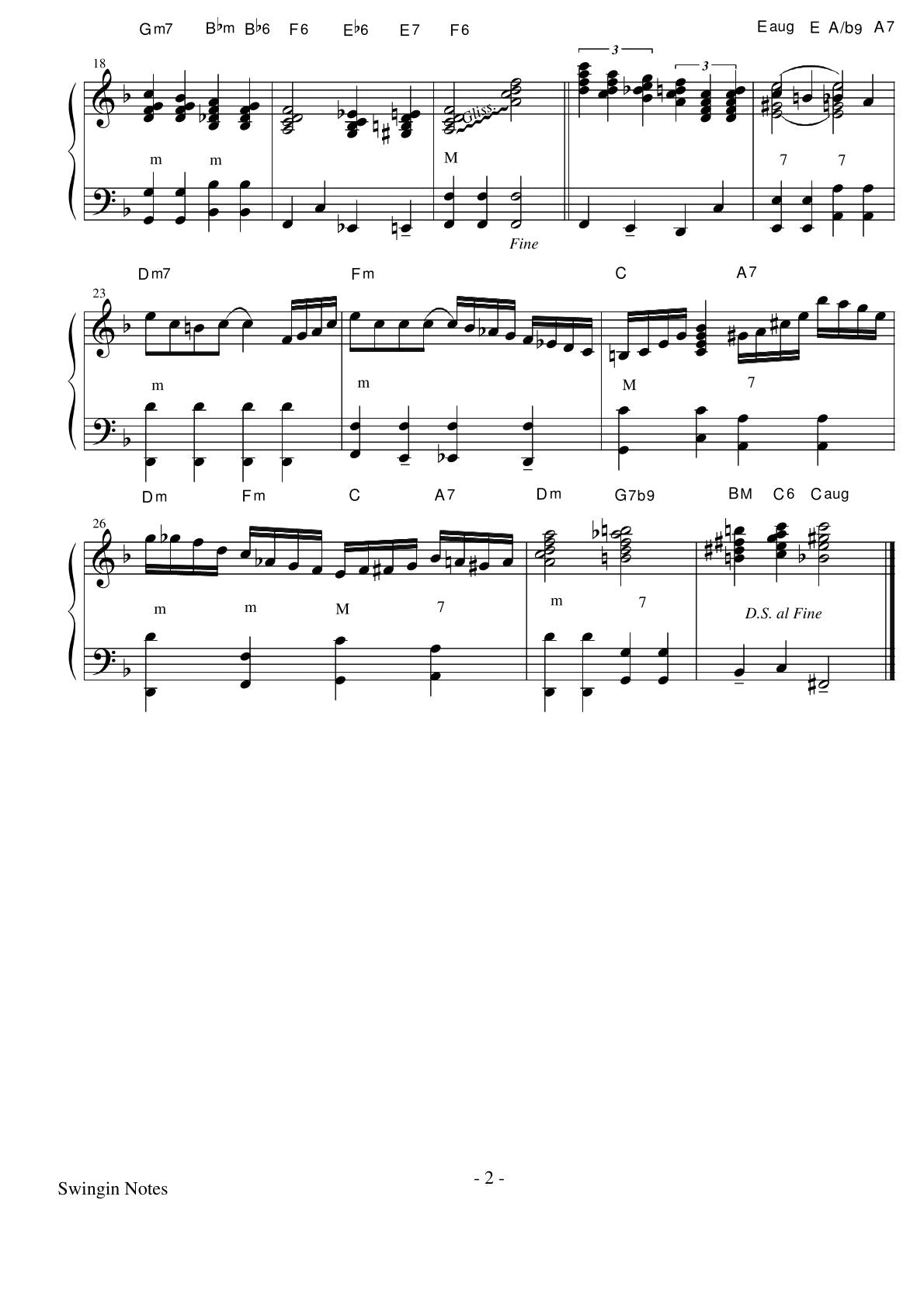 Swingin Note's