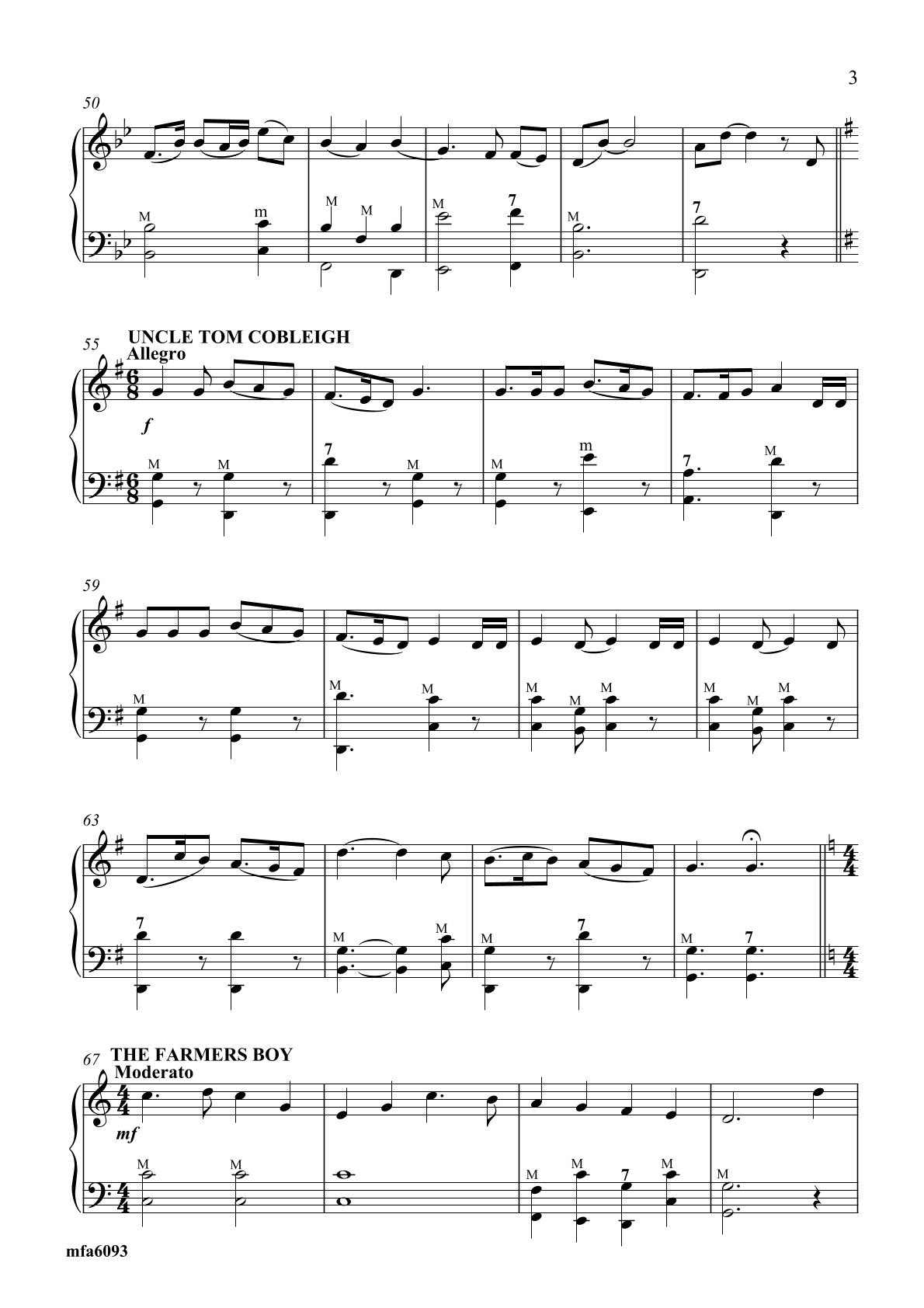Selection Of English Melodies