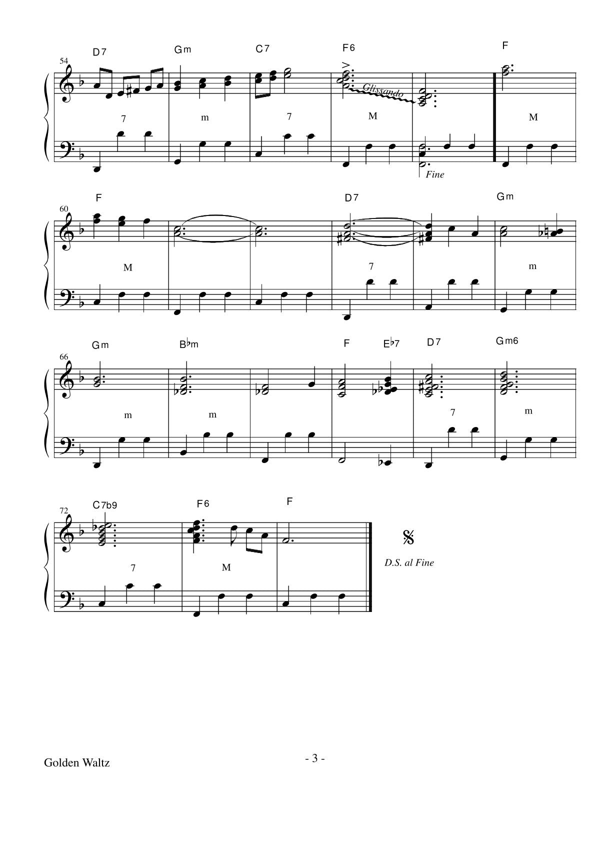 Golden Waltz
