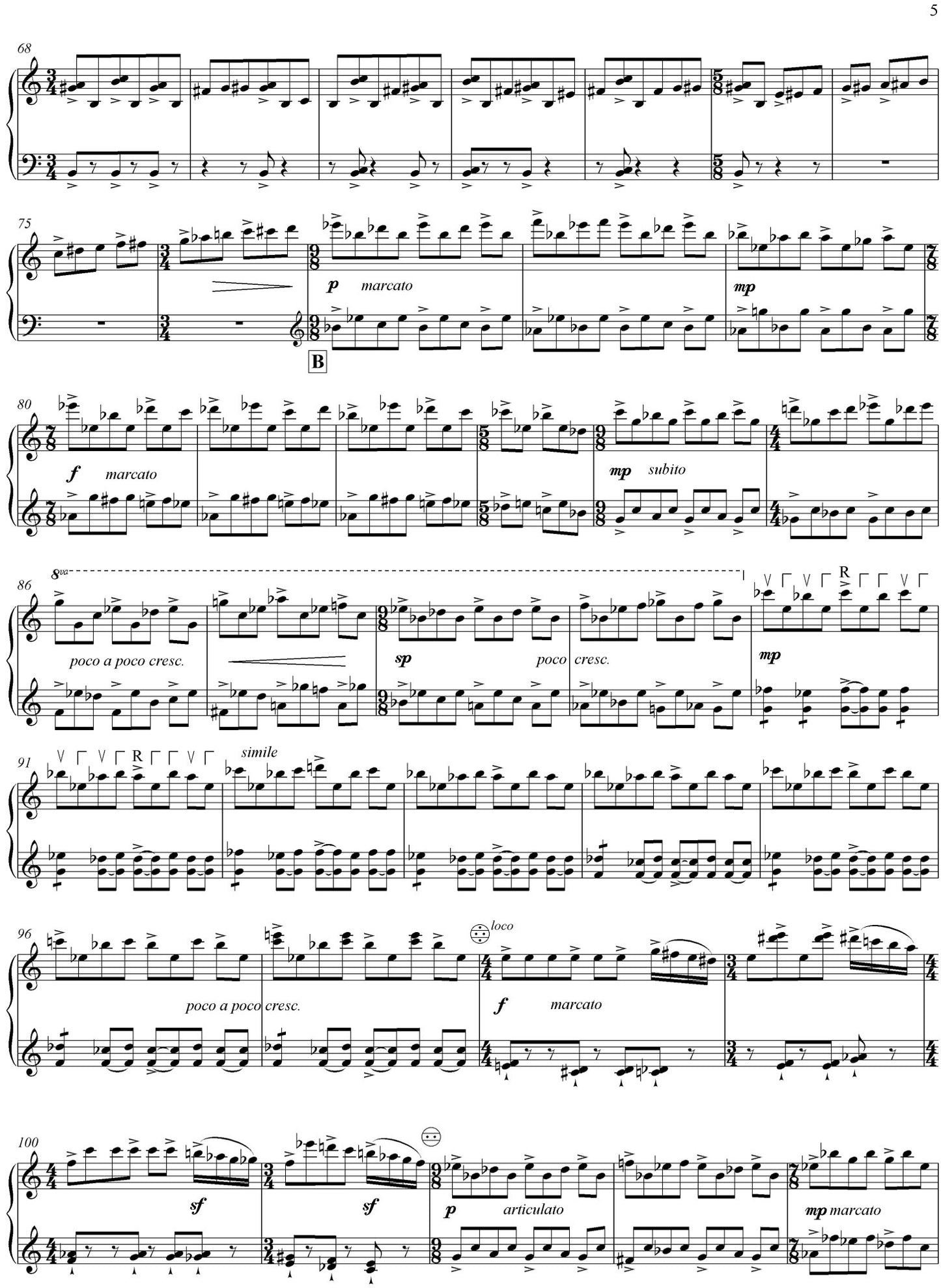 Preludio and Toccata