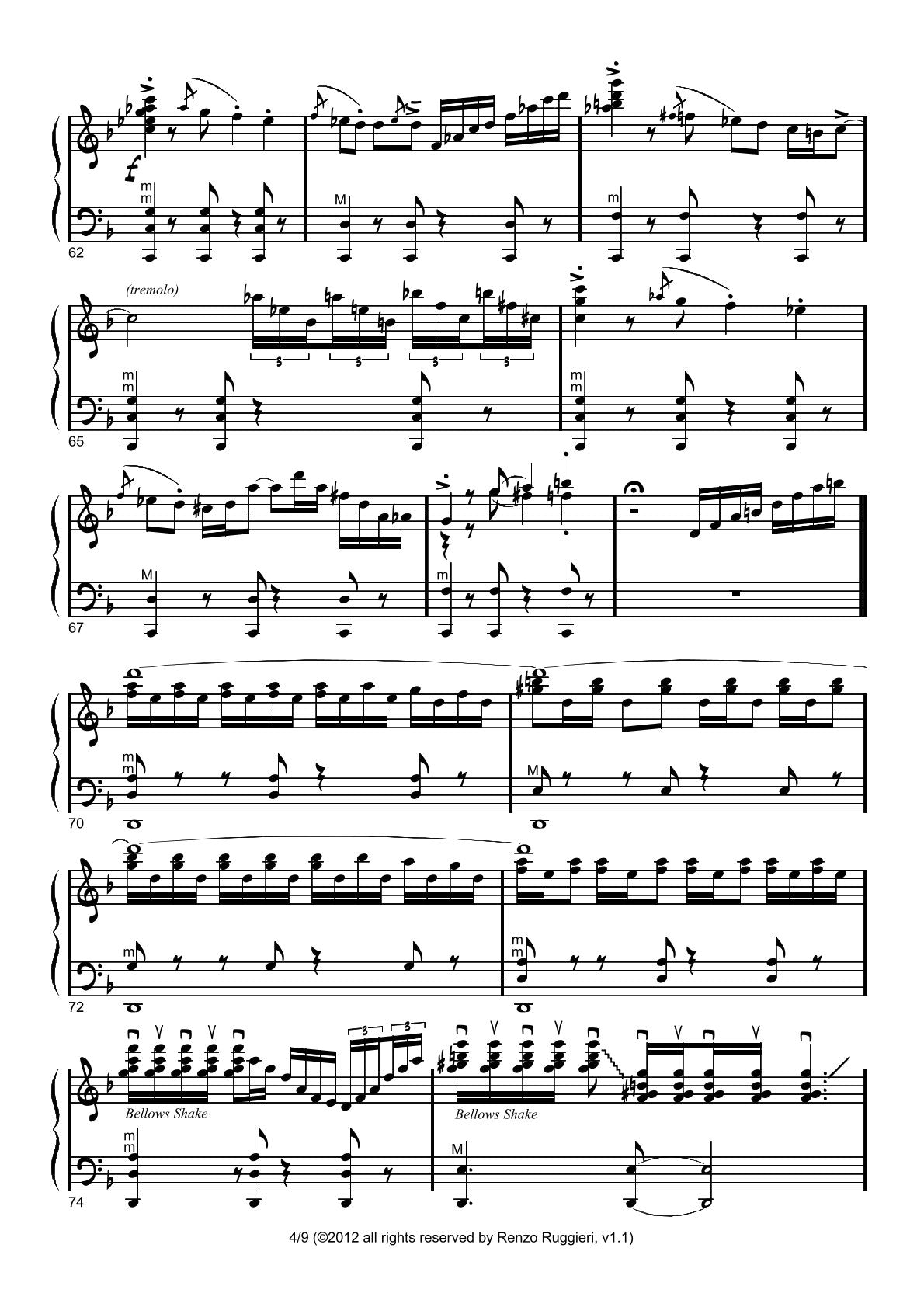 Variations on Sakkijarven Polka (solo)