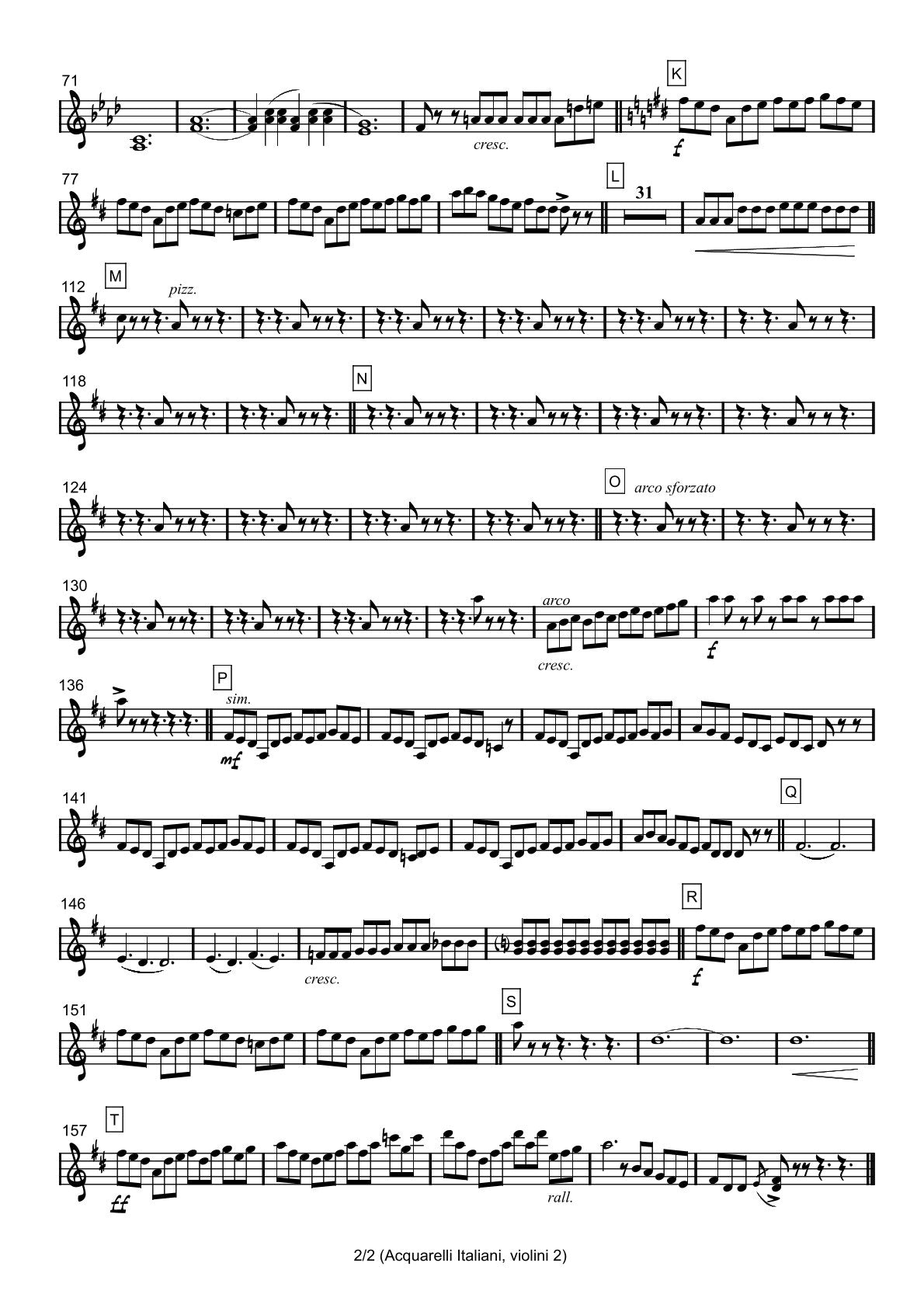 Renzo Ruggieri Acquarelli Italiani for Accordion and Orchestra ( full score &individual parts)