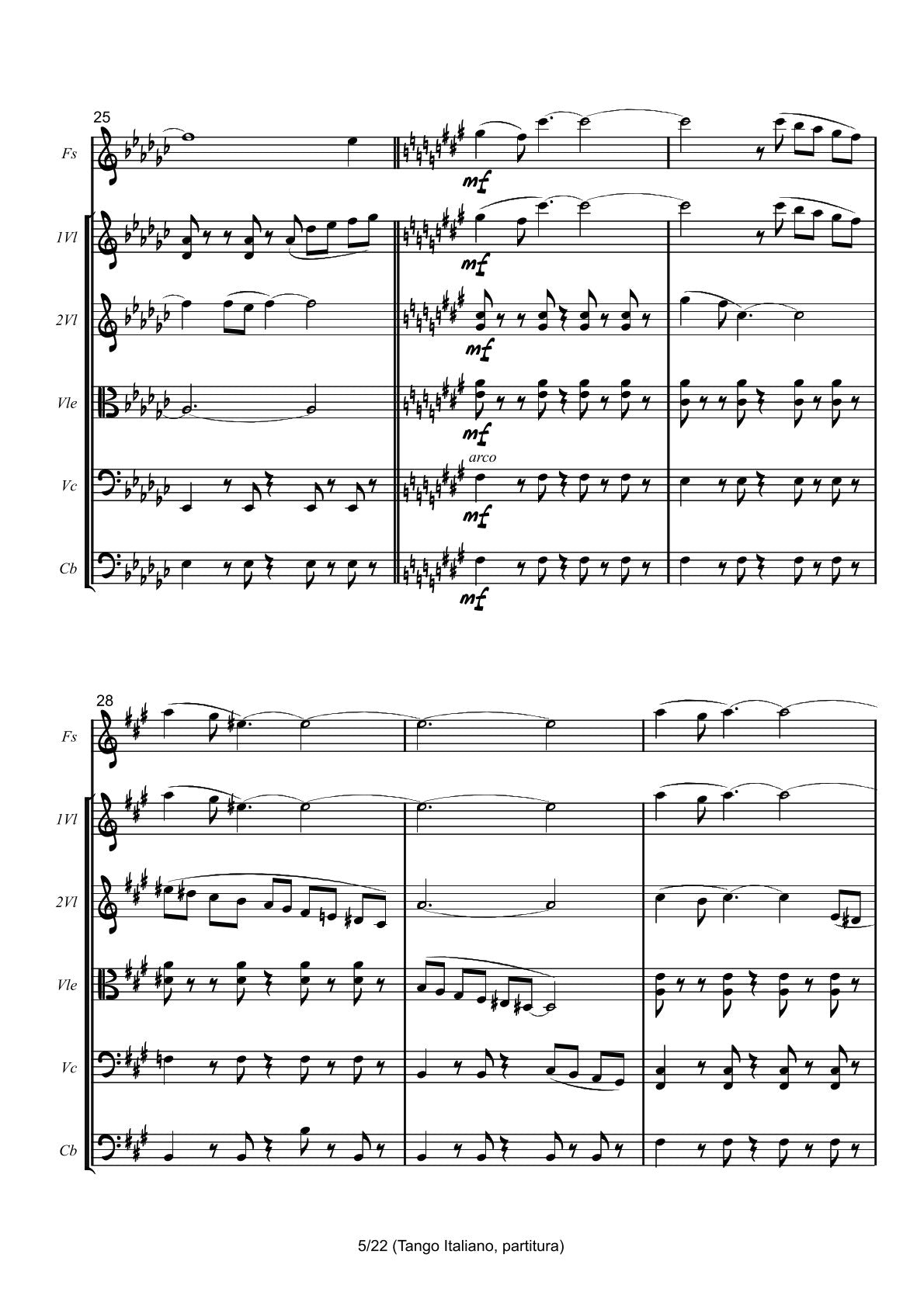 Tango Italiano (5 different ensembles in 1 book)