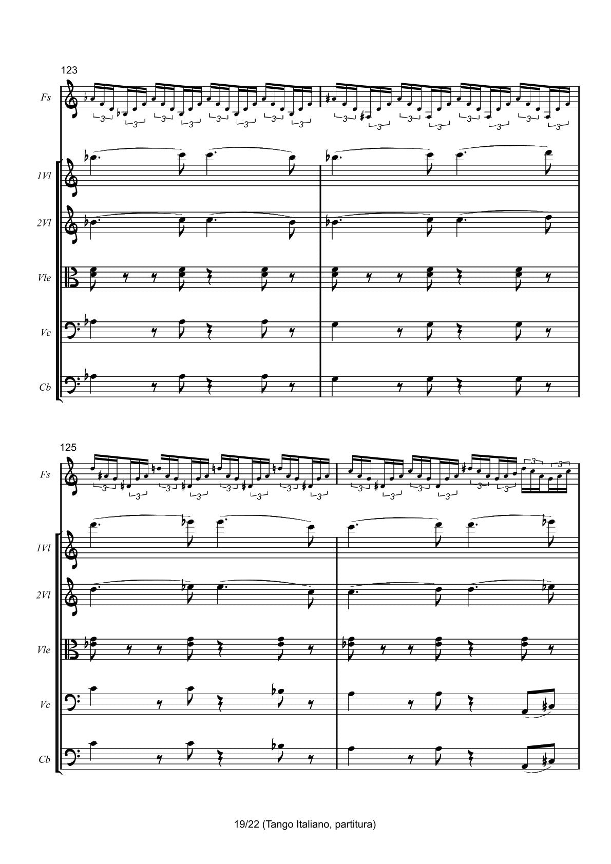 Tango Italiano (5 different ensembles in 1 book)