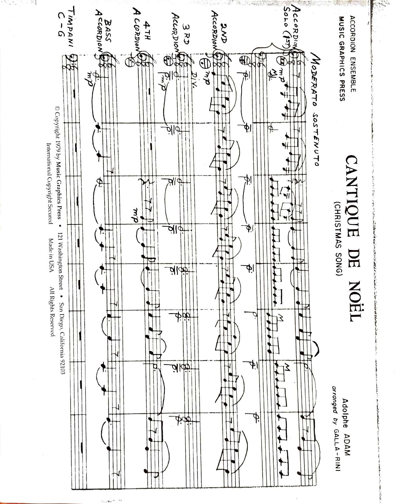 Cantique de Noel (O Holy Night)