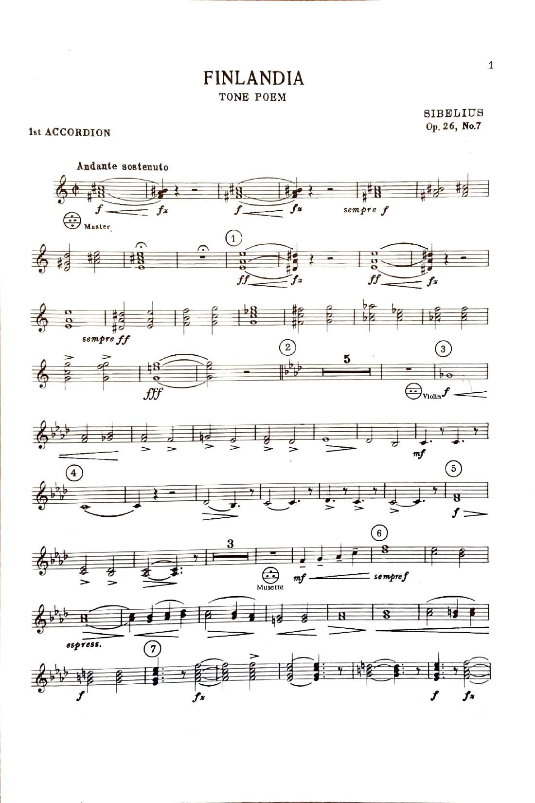 Finlandia (Tone Poem)