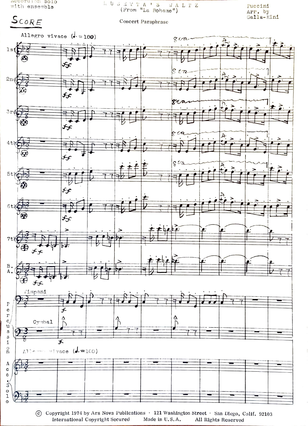 Musetta's Waltz