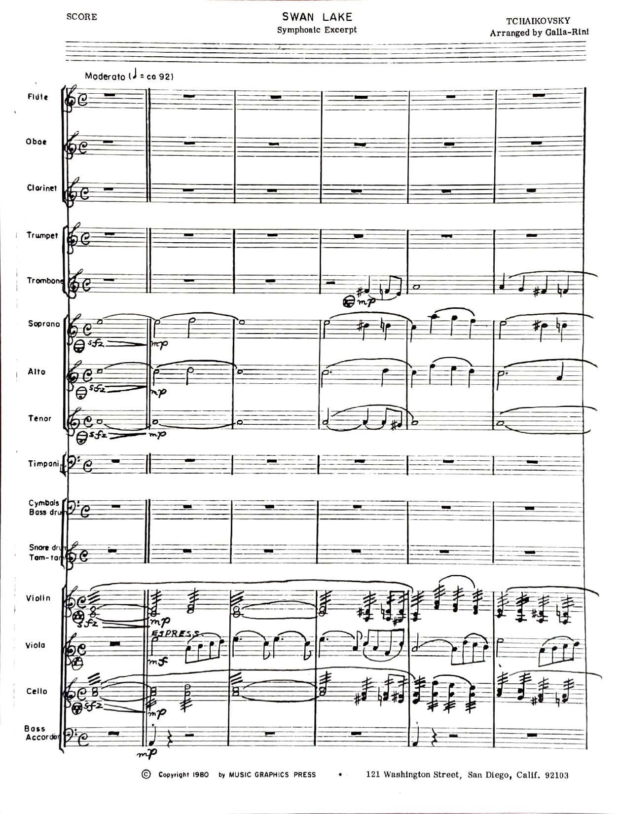 Swan Lake Finale (Symphonic Excerpt)