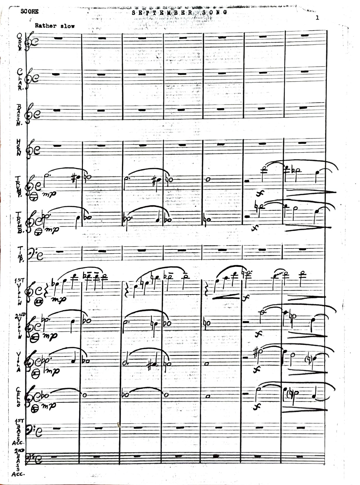 September Song (ensemble)