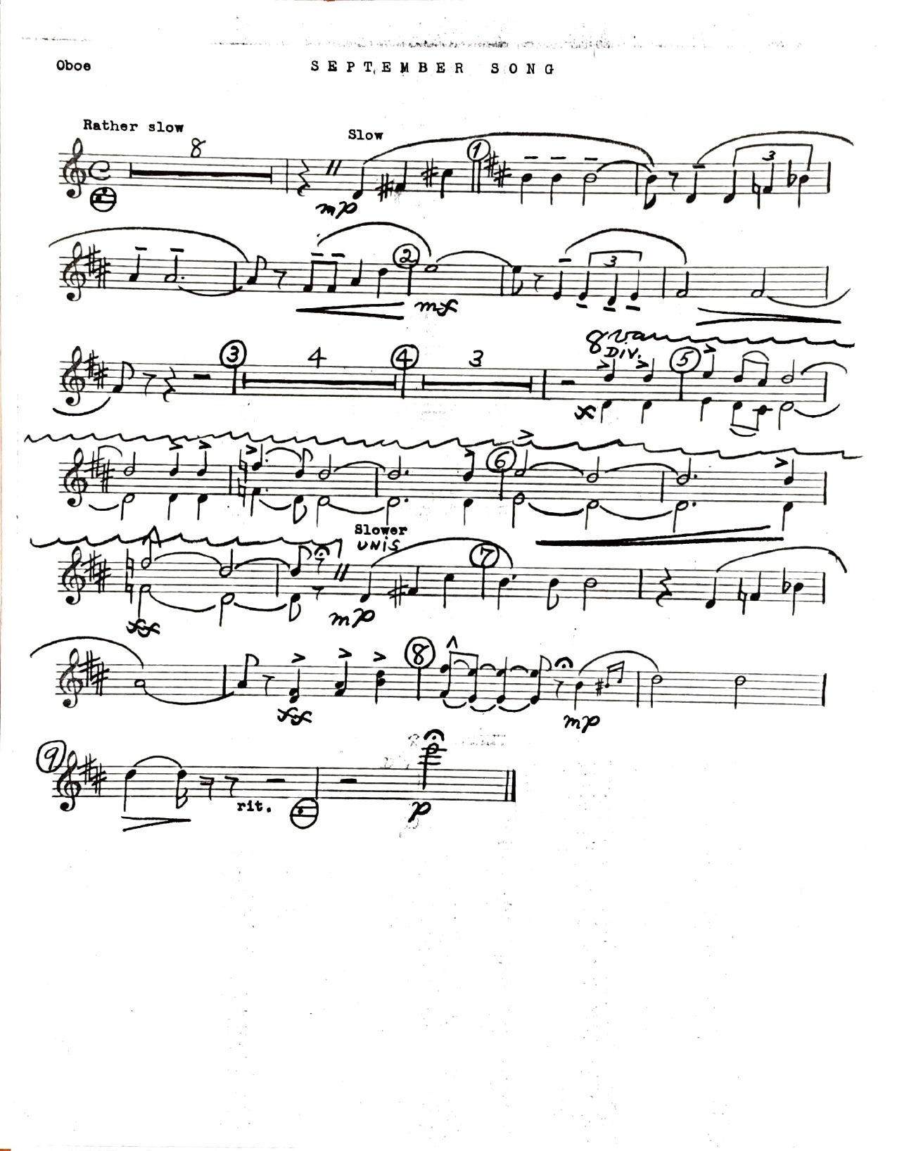 September Song (ensemble)