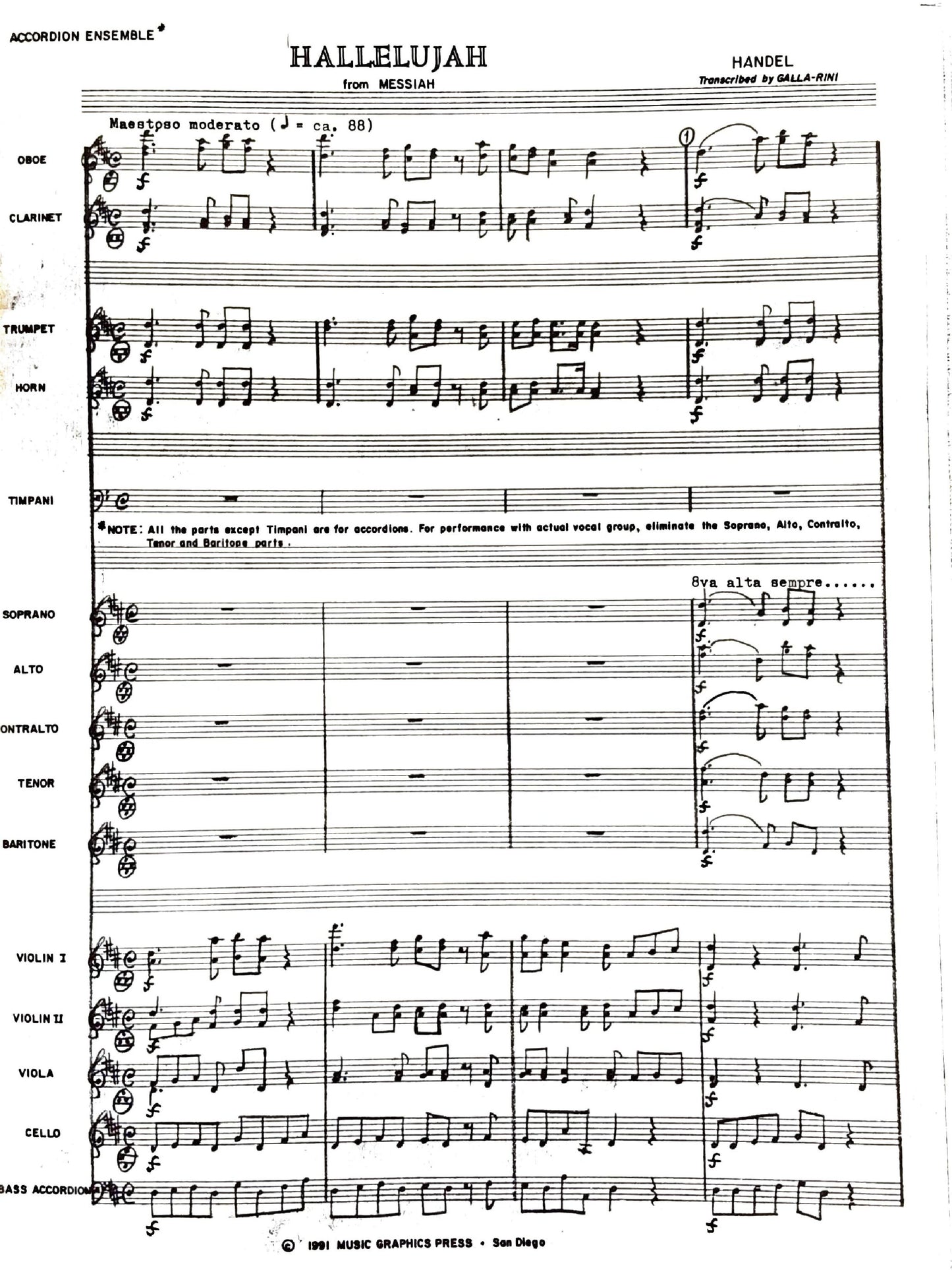 Hallelujah from Messiah