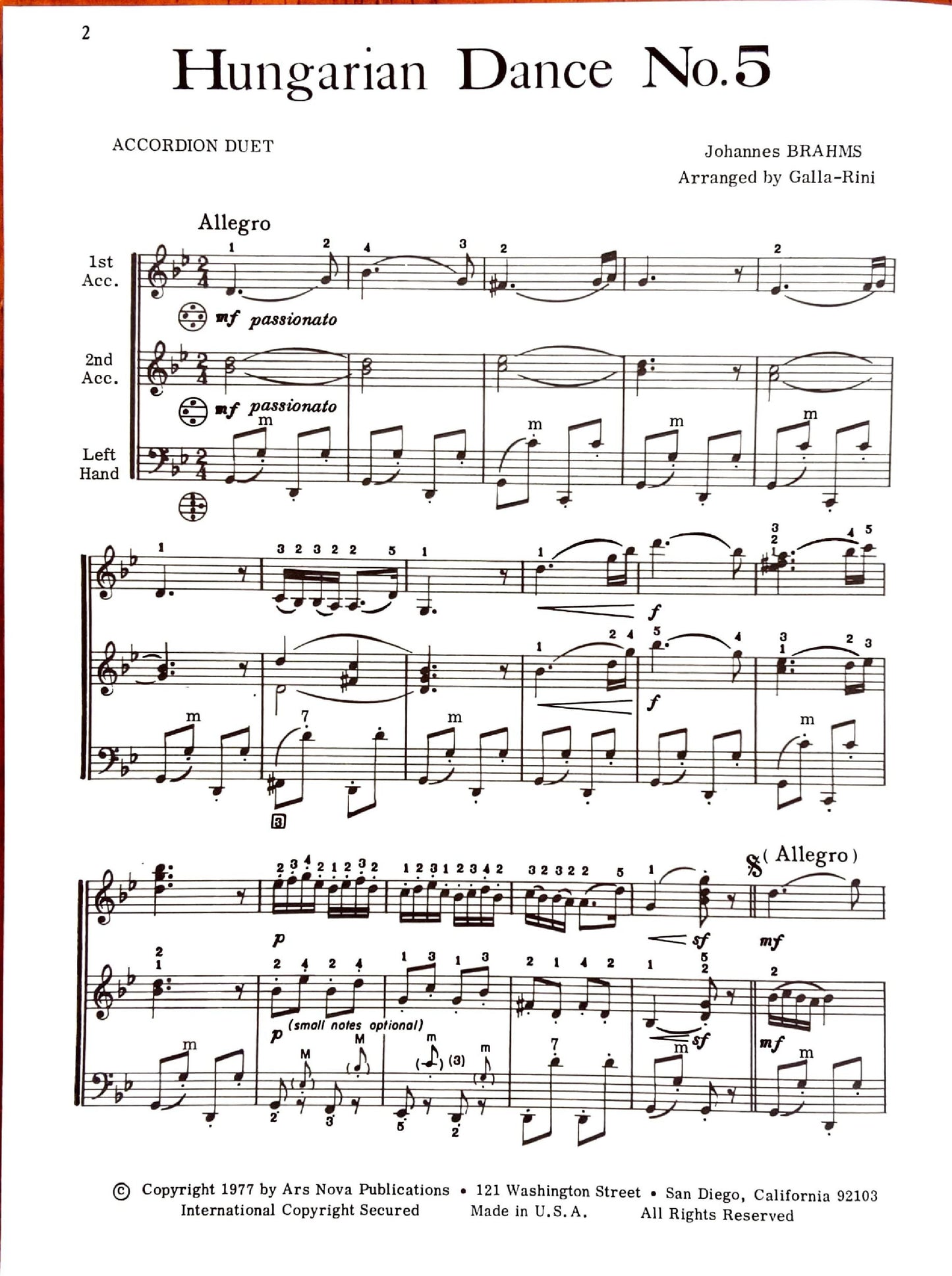 Hungarian Dance No.5