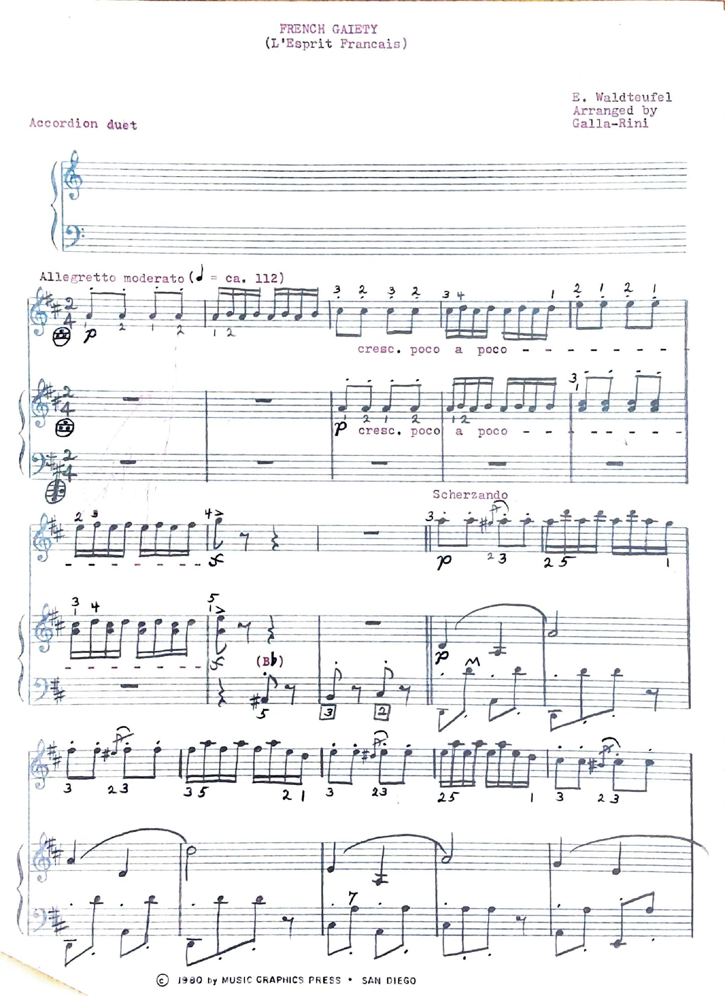 French Gaiety (L'Esprit Francais)