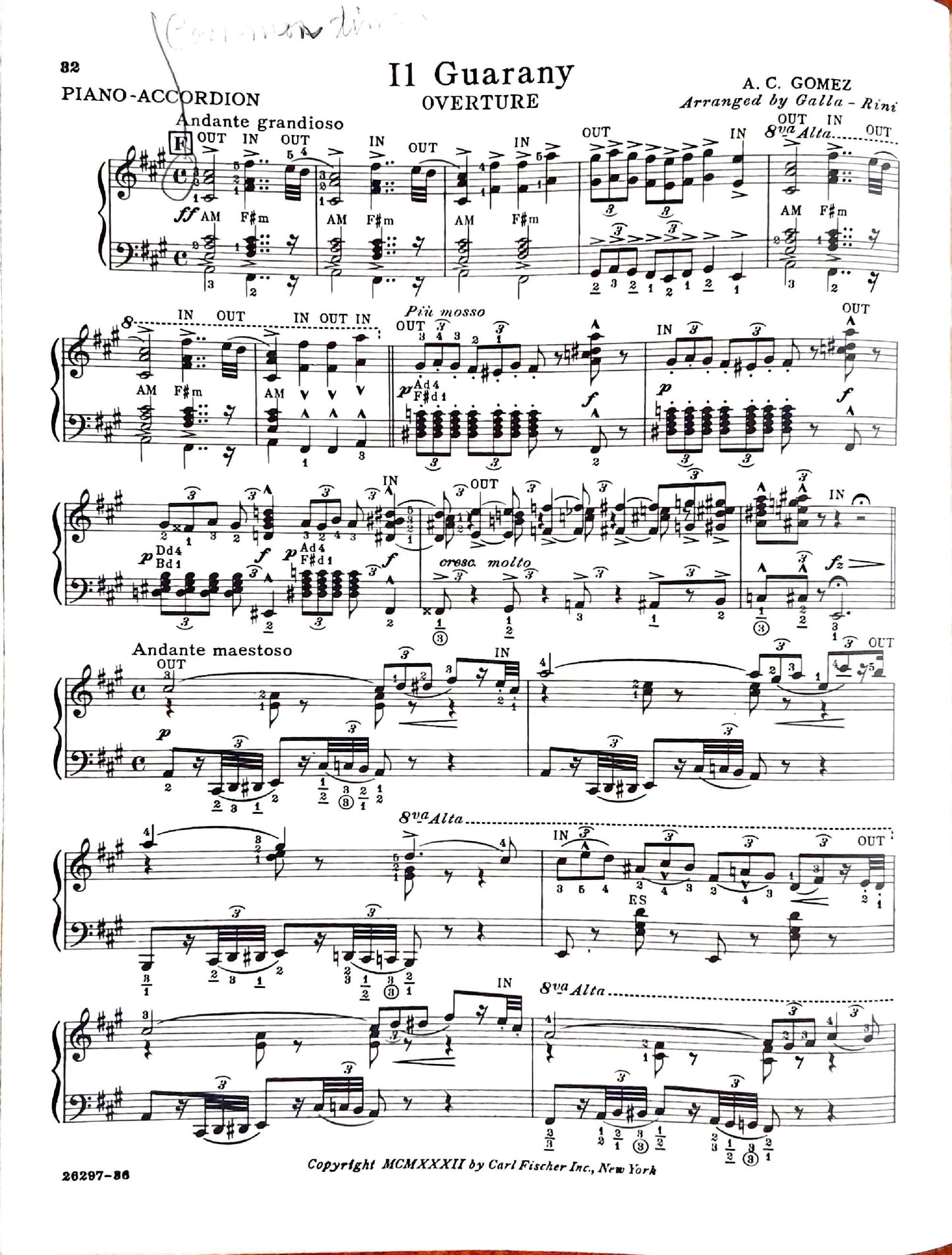 Concert Album eBook for Piano Accordion Vol.1