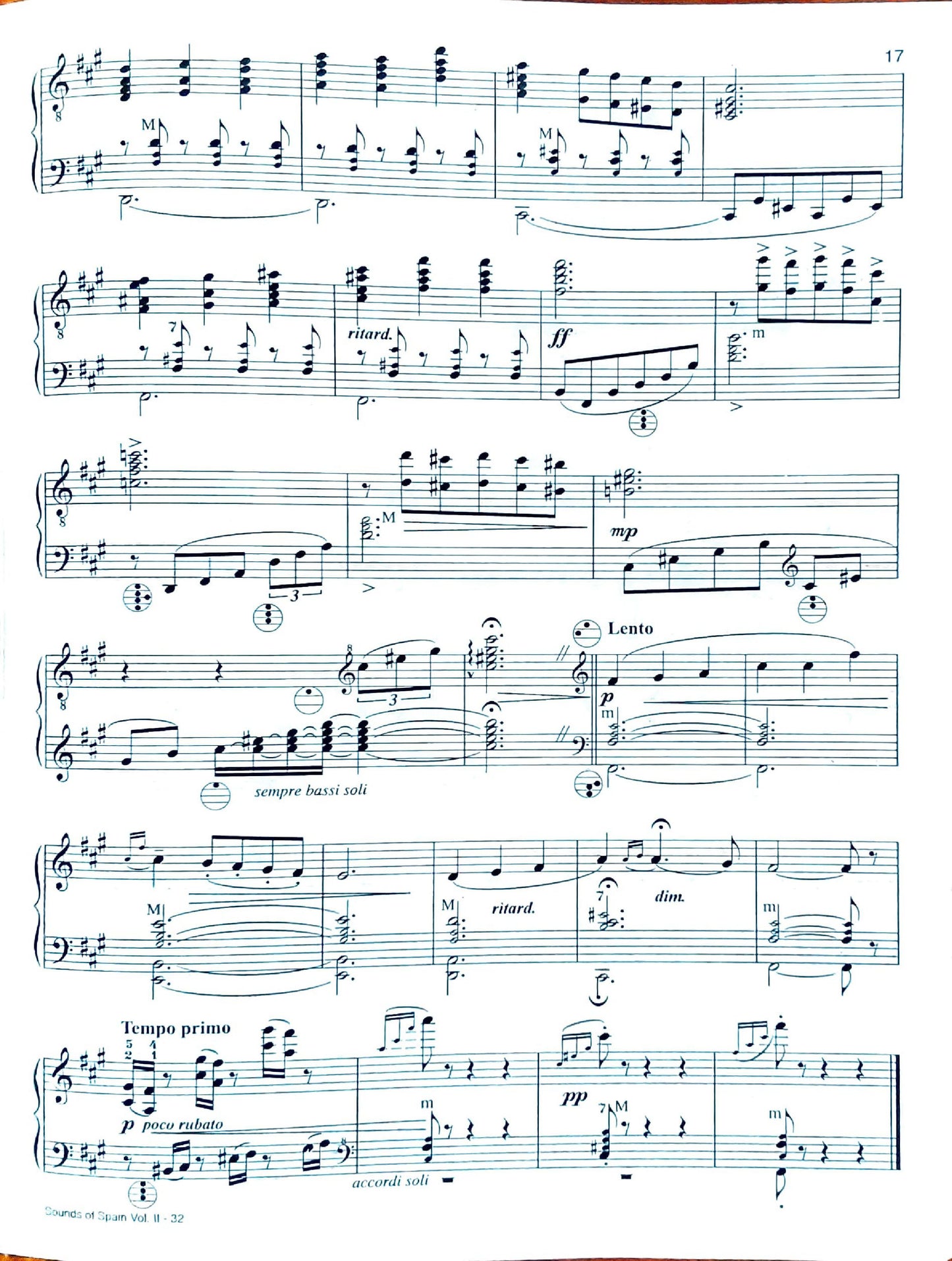 Sounds of Spain Volume 2 eBook, arrangements by Anthony Galla-Rini