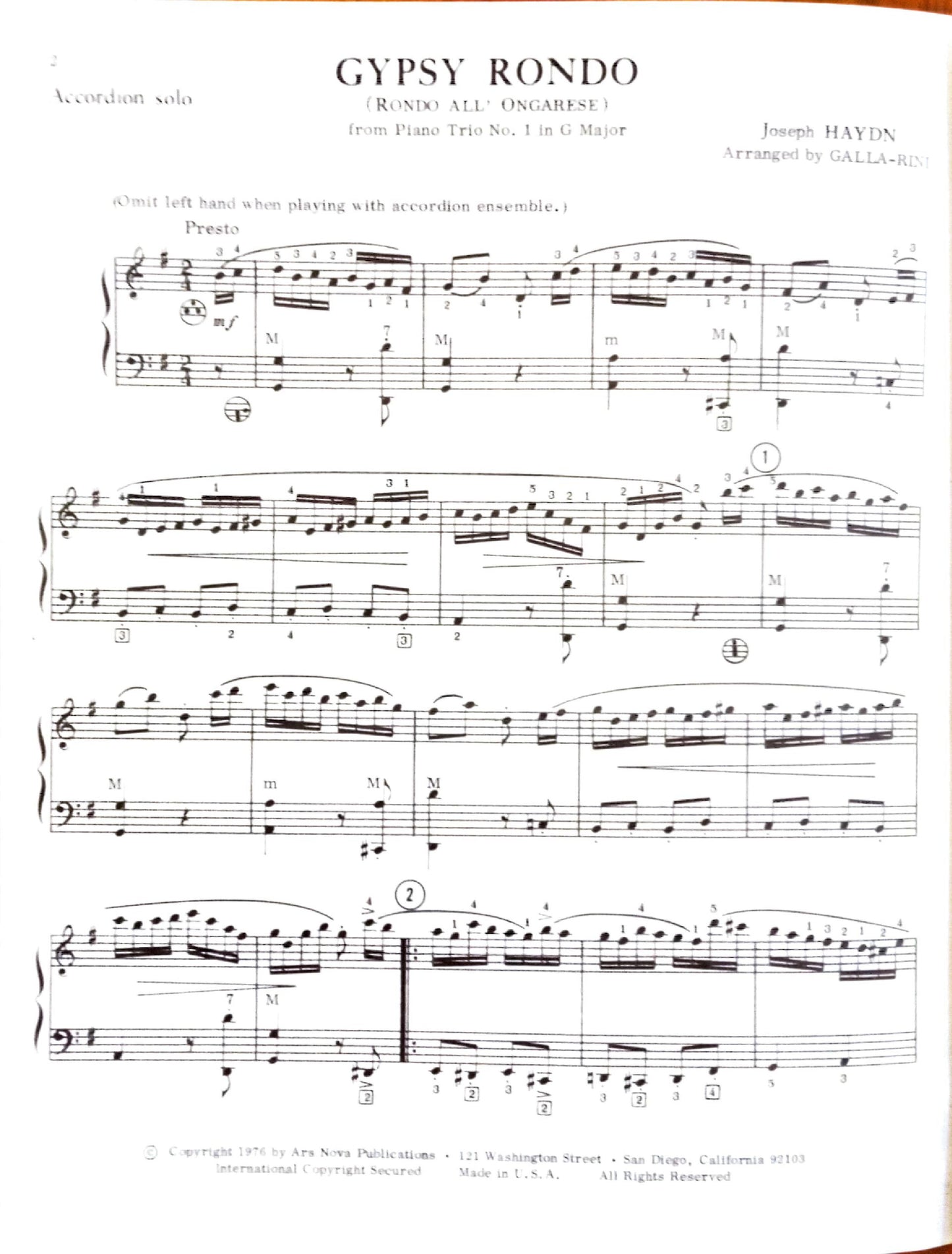 Gypsy Rondo