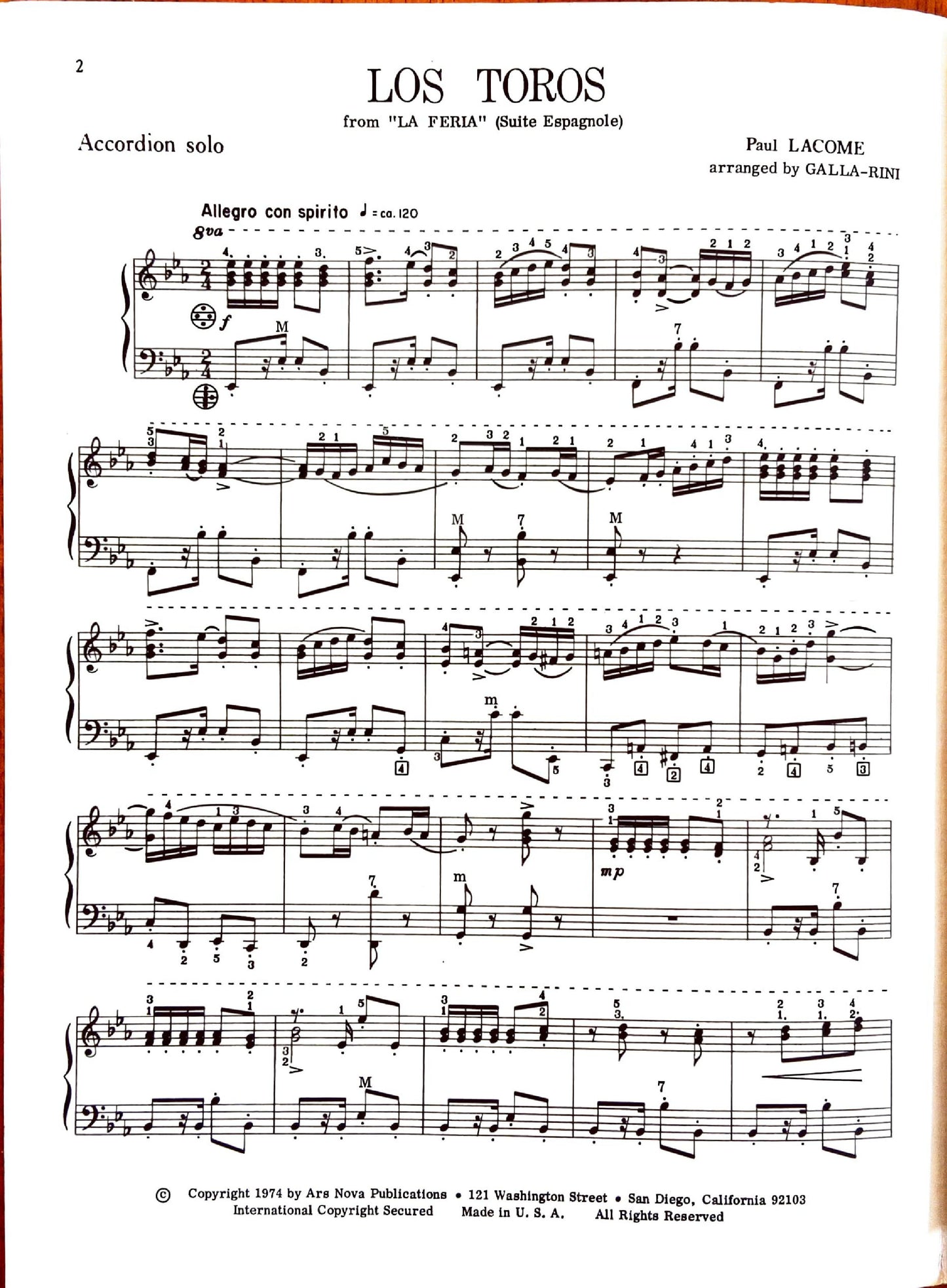 Los Toros from 'La Feria'