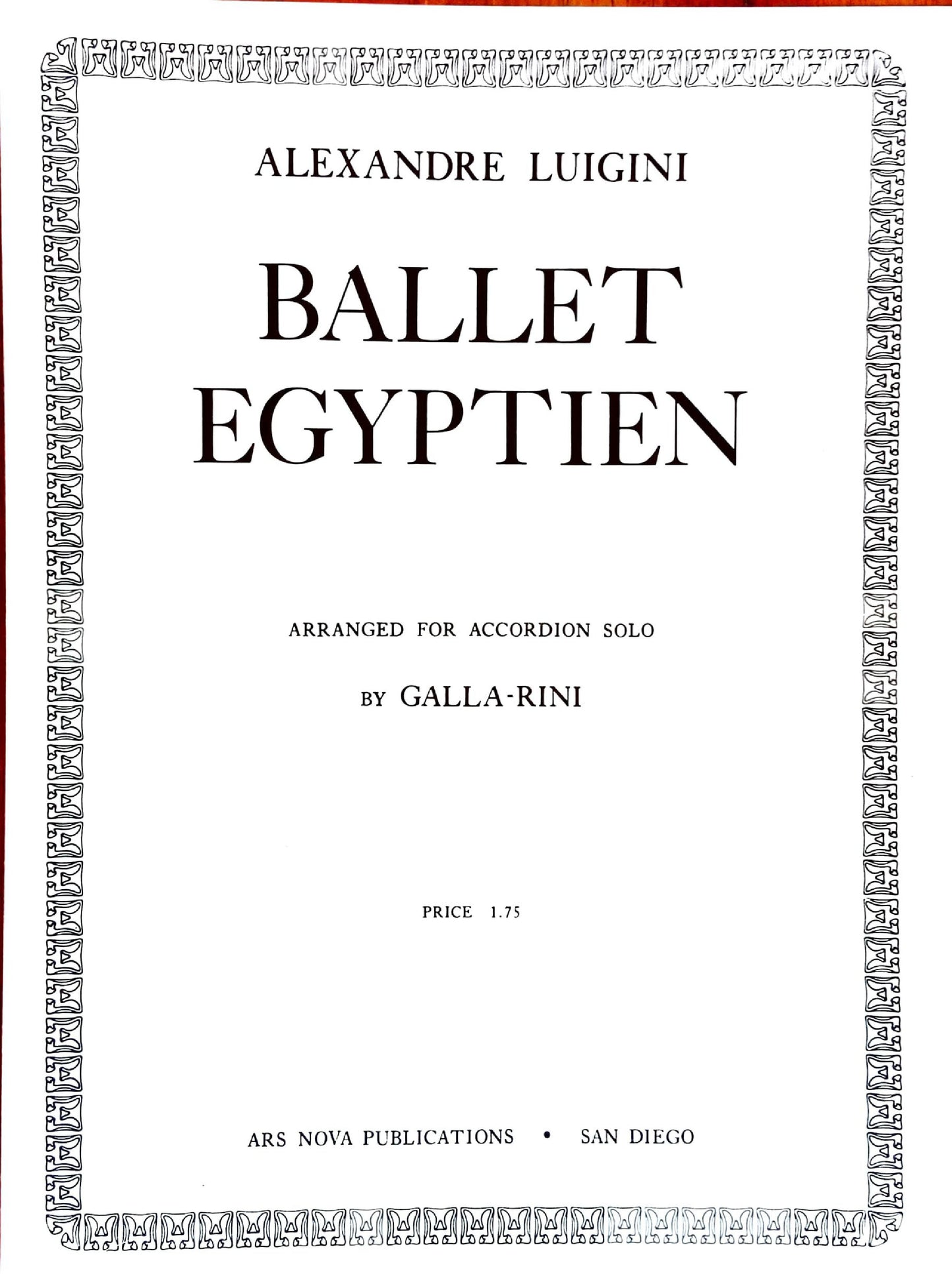 Ballet Egyptien