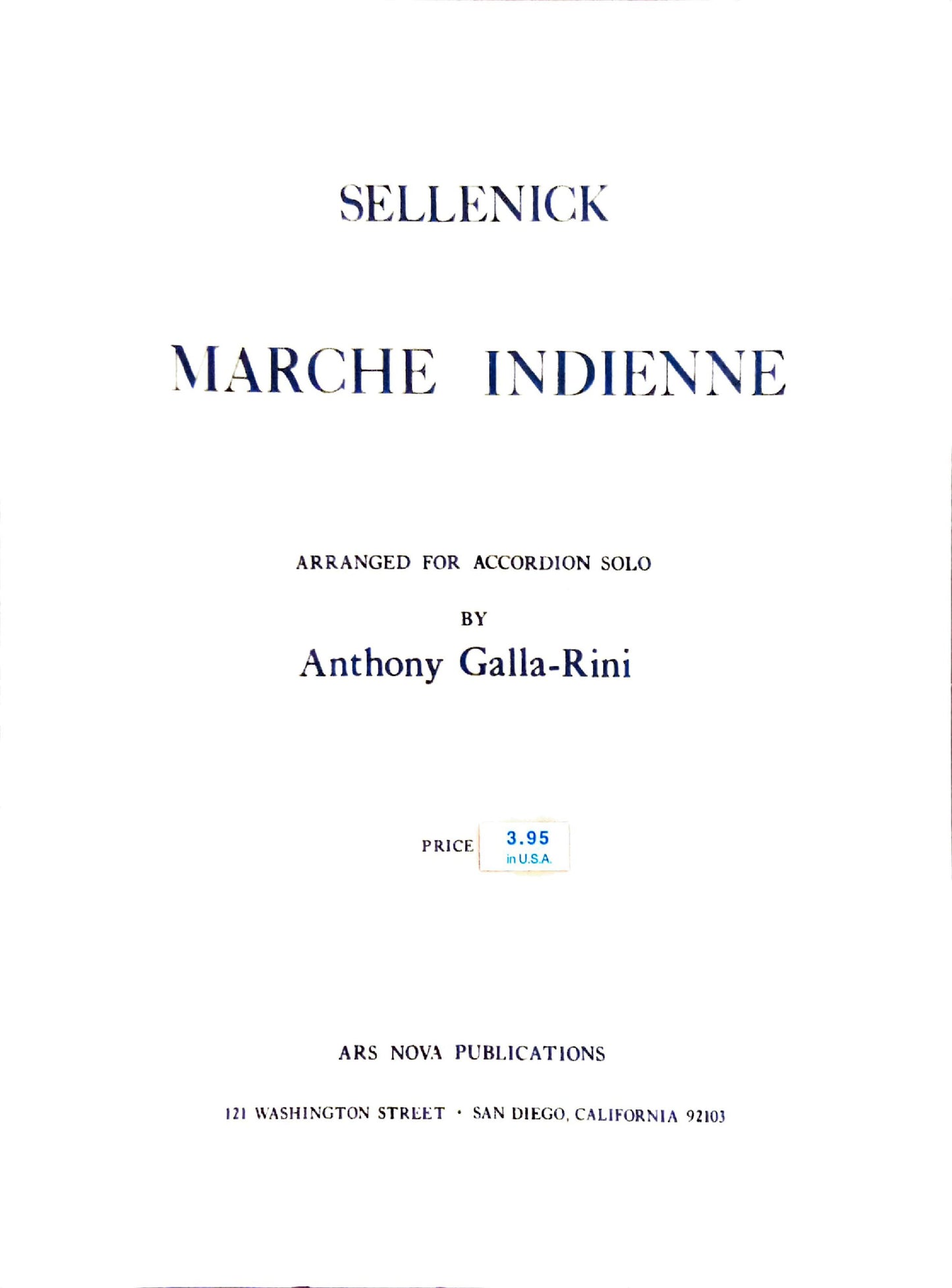 Marche Indienne