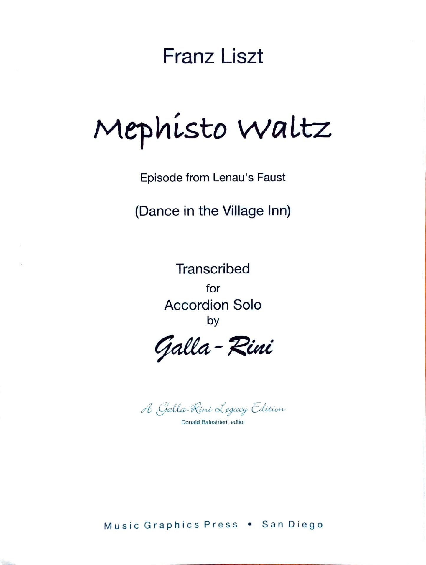 Mephisto Waltz