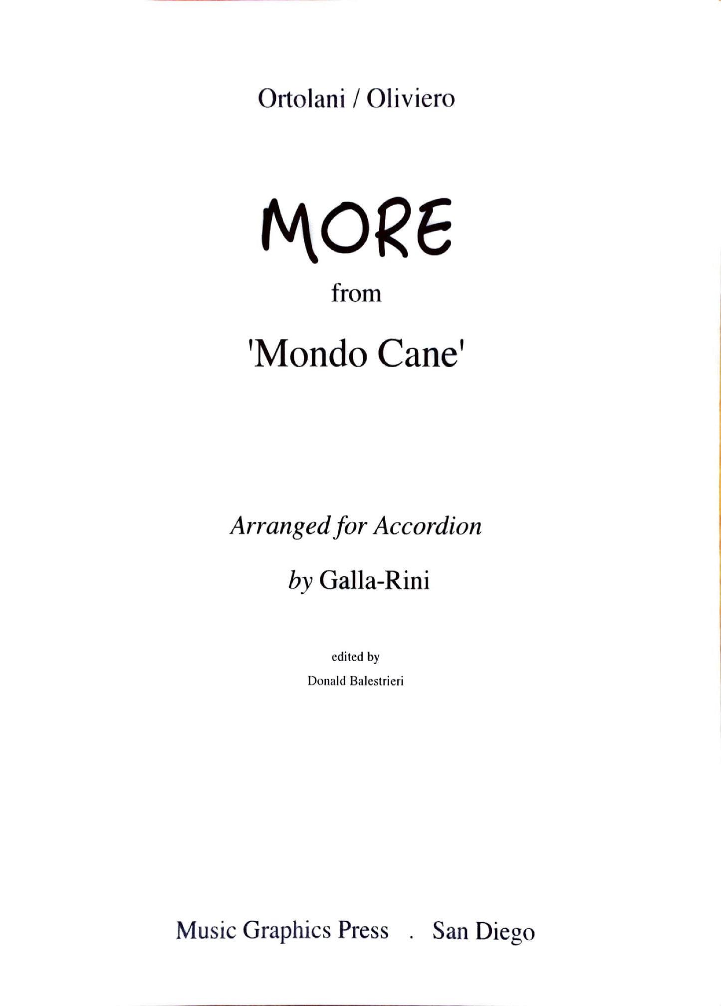 More from 'Mondo Cane'