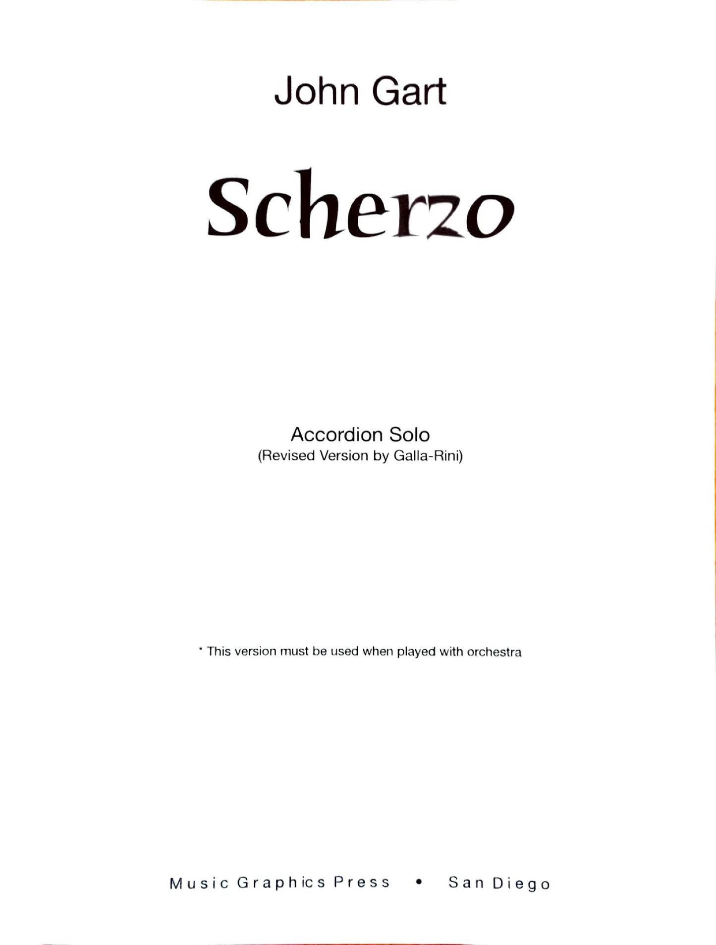 Scherzo