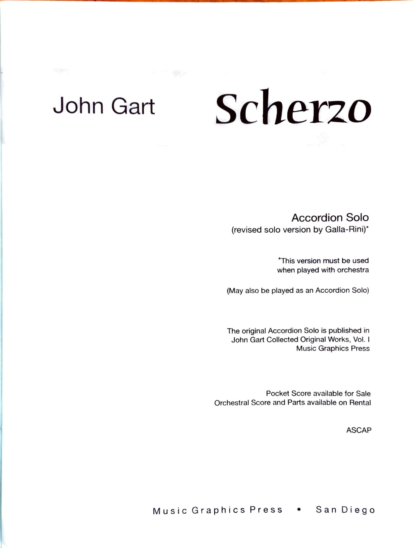 Scherzo