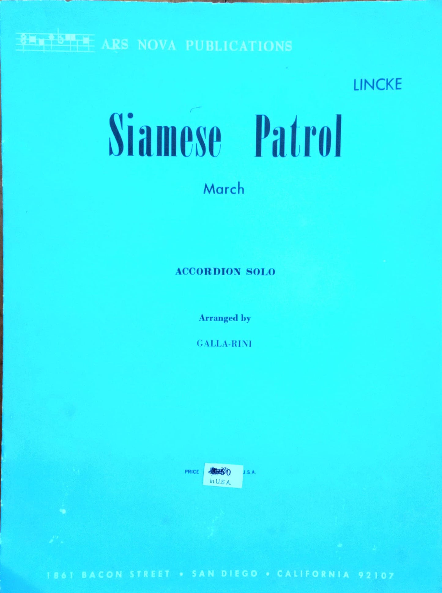 Siamese Patrol March