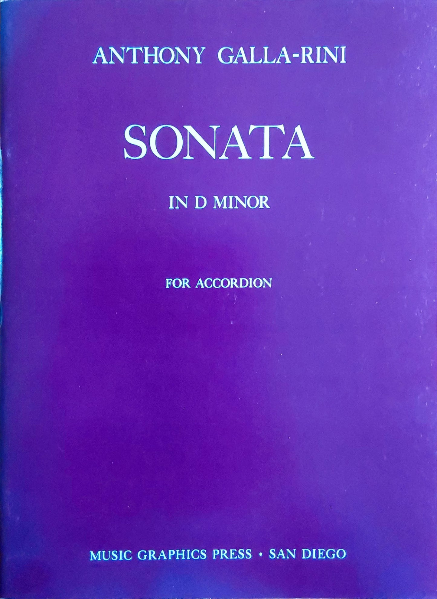 Sonata in D Minor