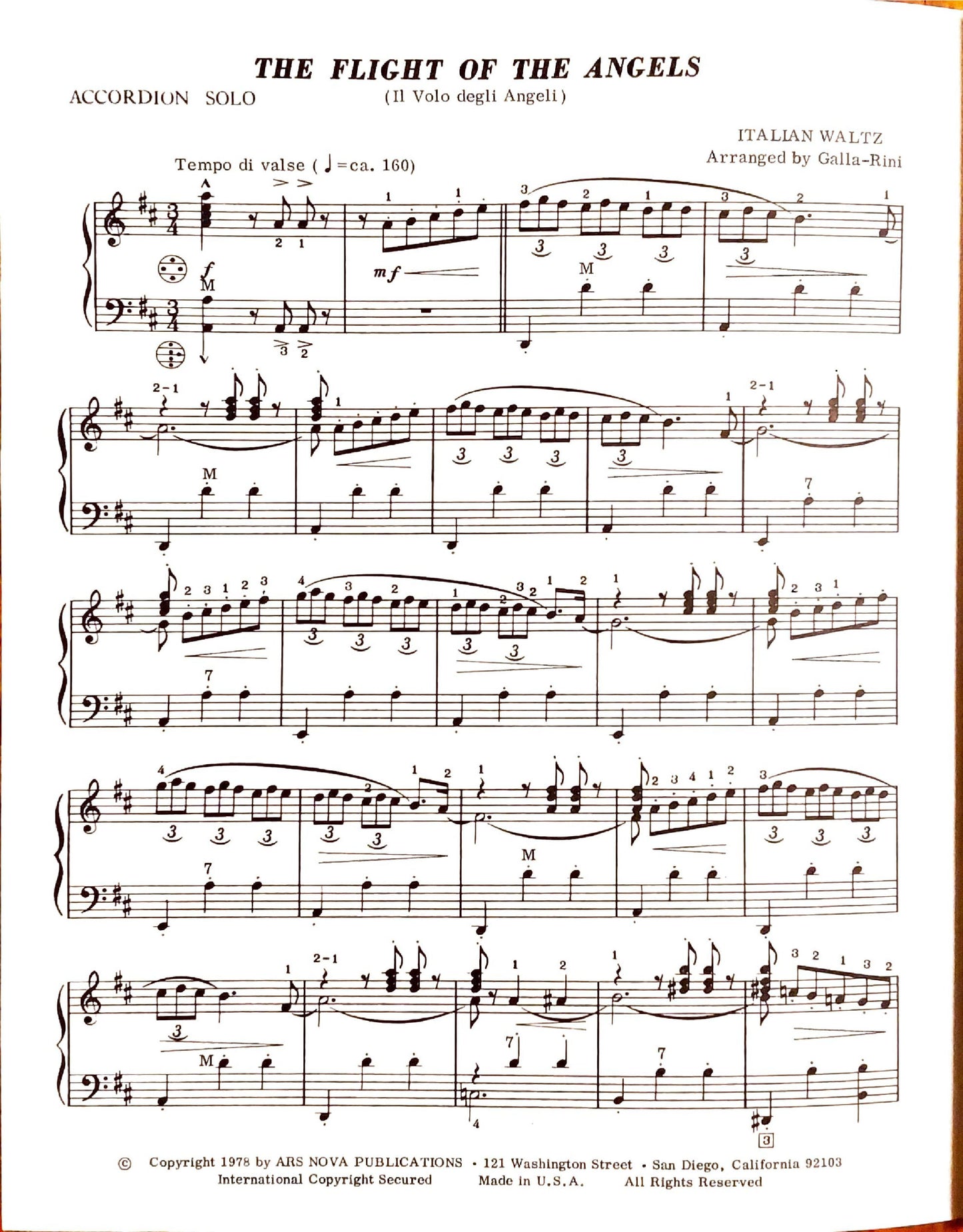 Flight of the Angels, The