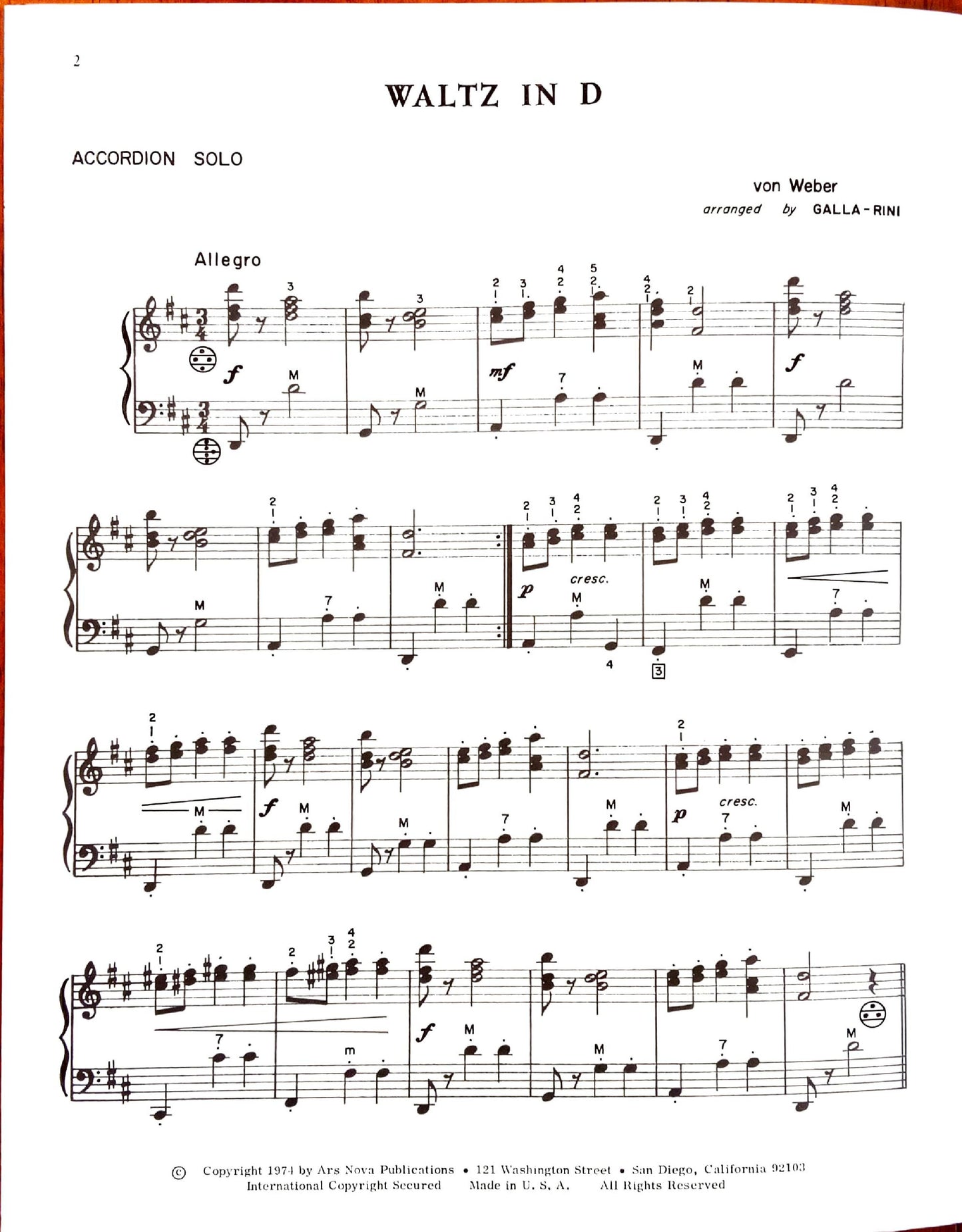 Waltz in D