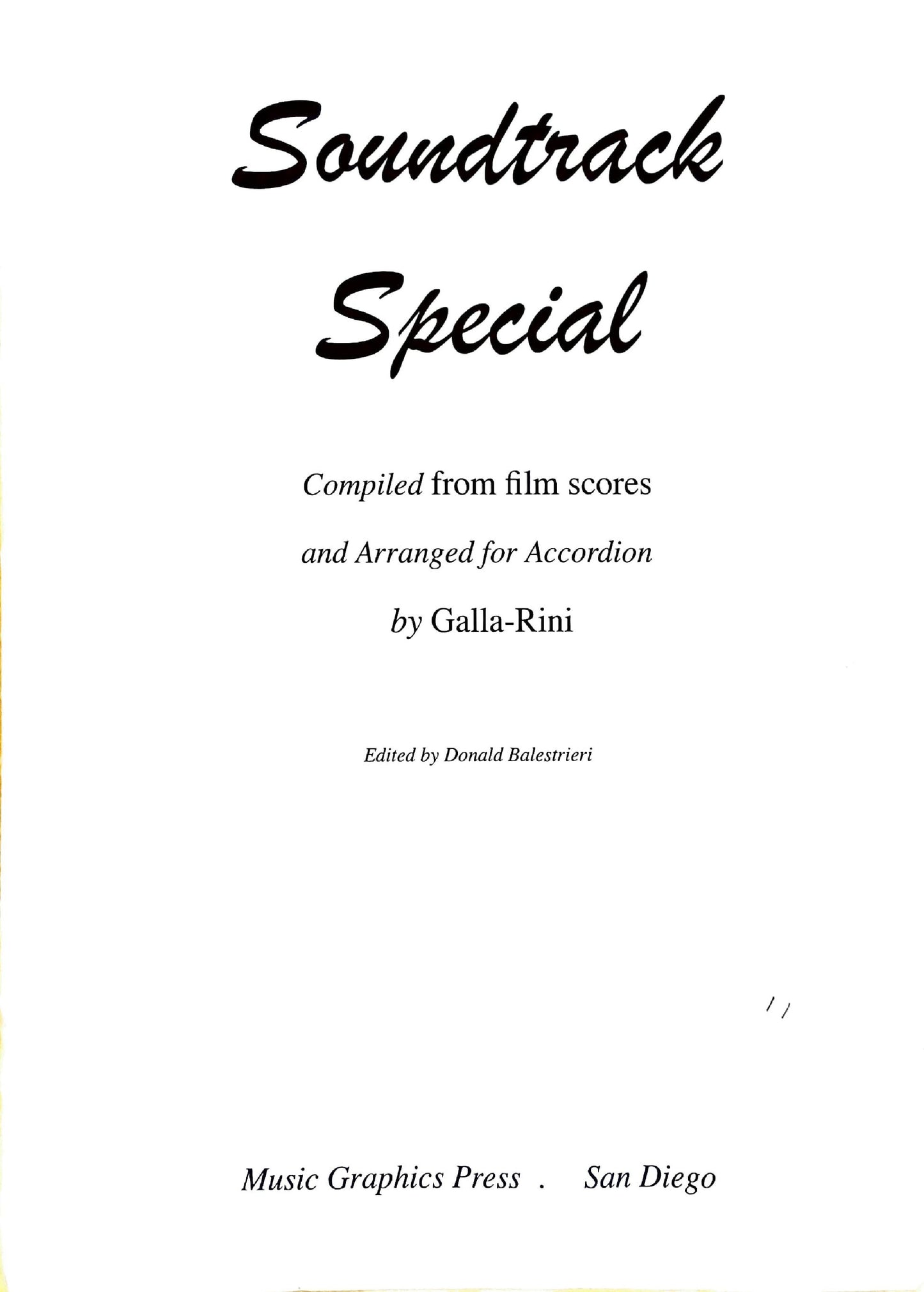 Soundtrack Special