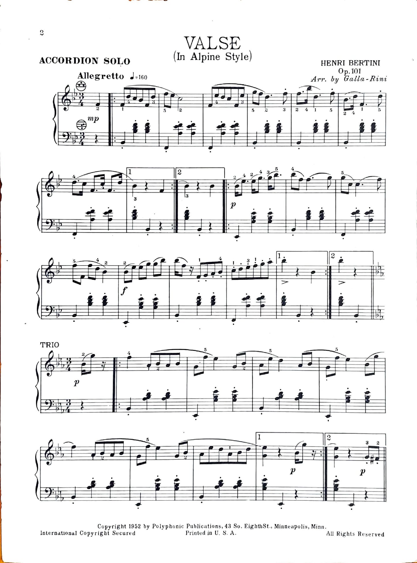 Valse (In Alpine Style)