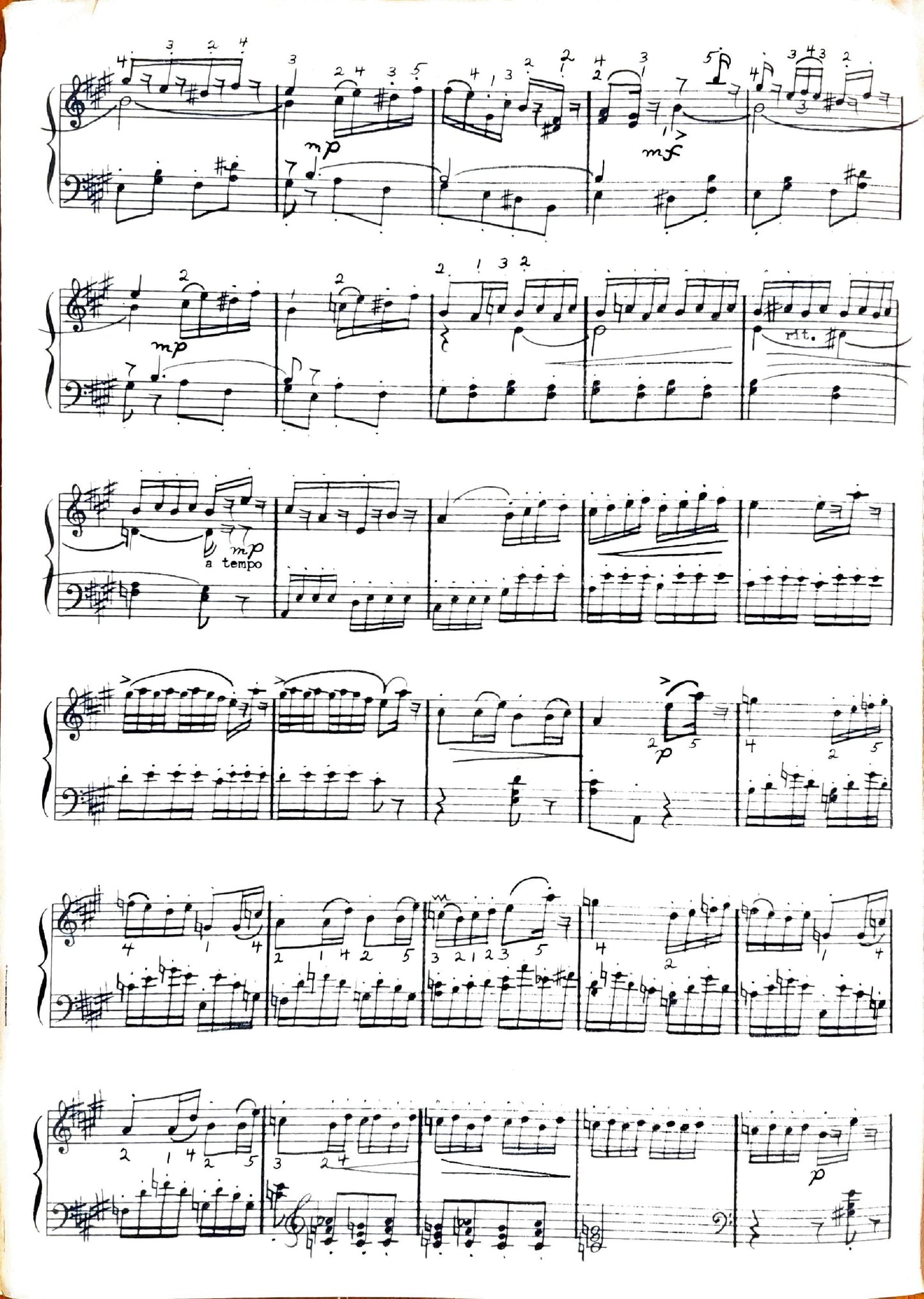 Gavotte from the Opera 'Mignon'